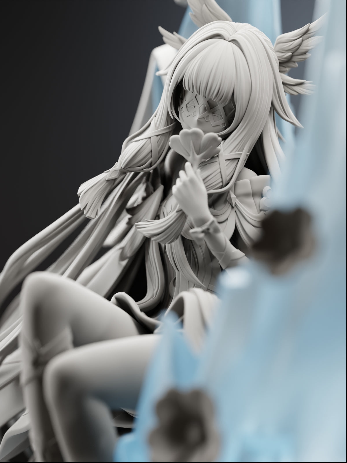 The Moonlight Siren | Maximum Detailed 12K 3D printed figure