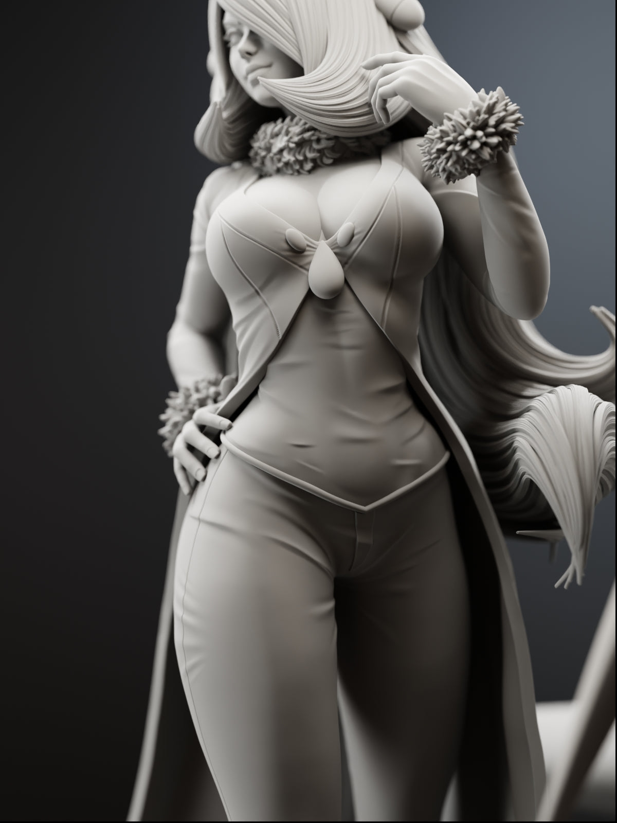 Champion of Sinnoh Statue
