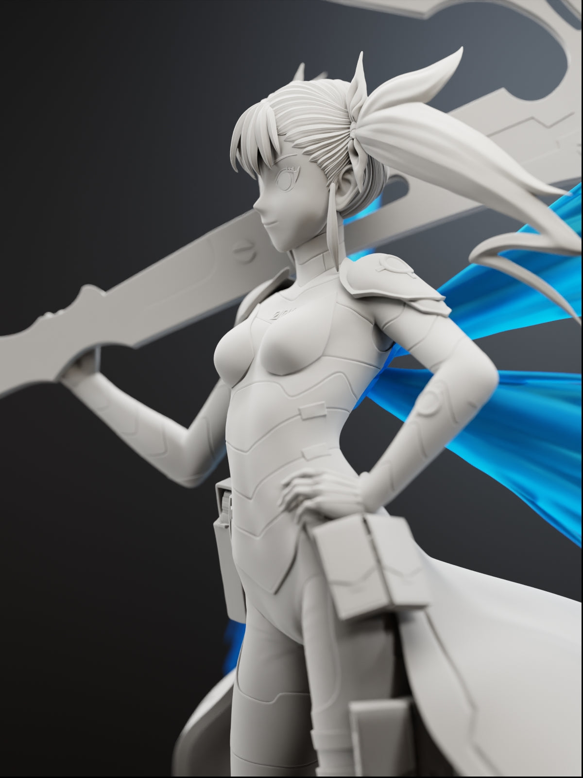 The Winged Prodigy | Maximum Detailed 12K 3D Printed Figure