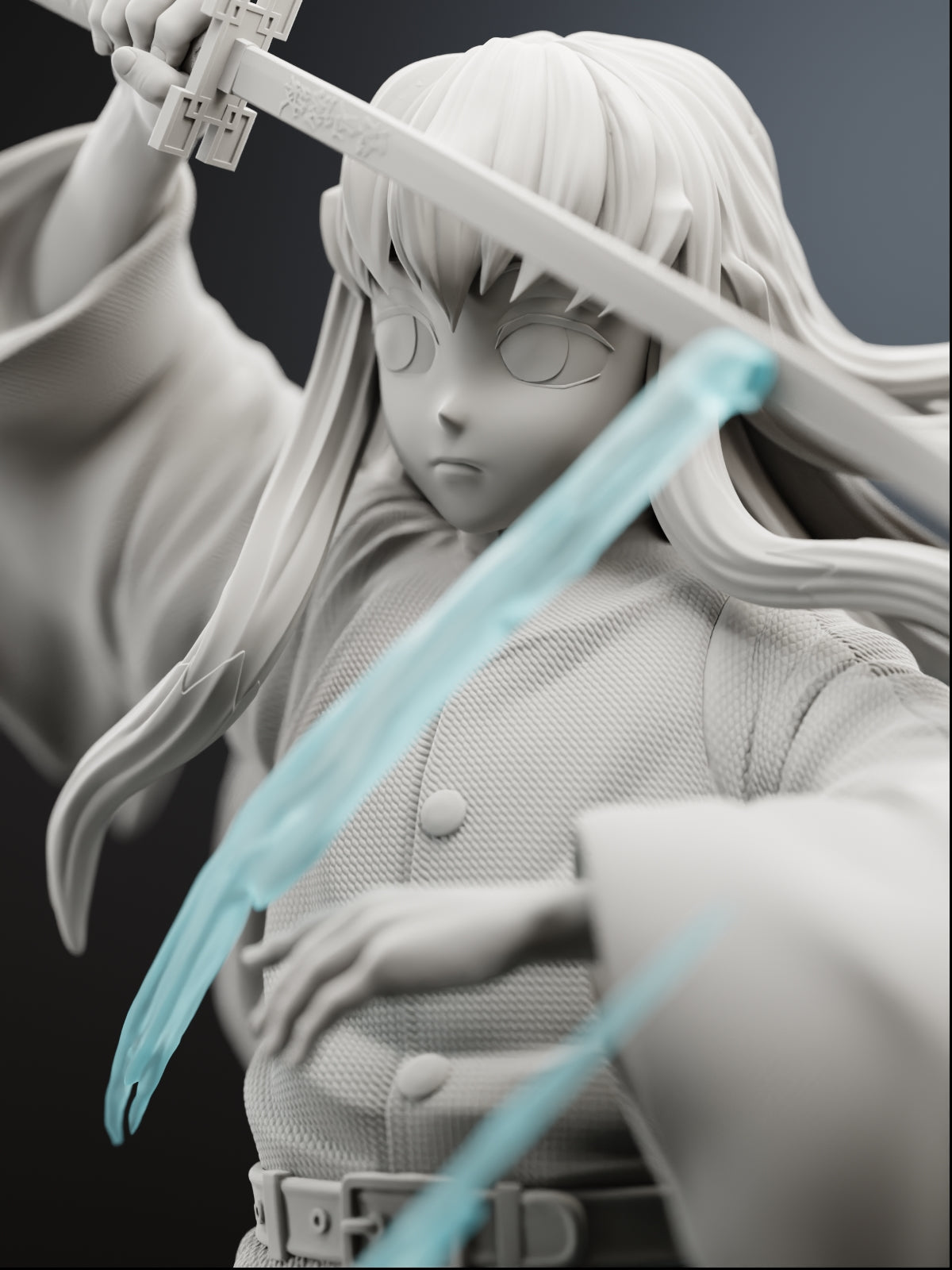 The Mist Pillar | Maximum Detailed 12K 3D Printed Figure