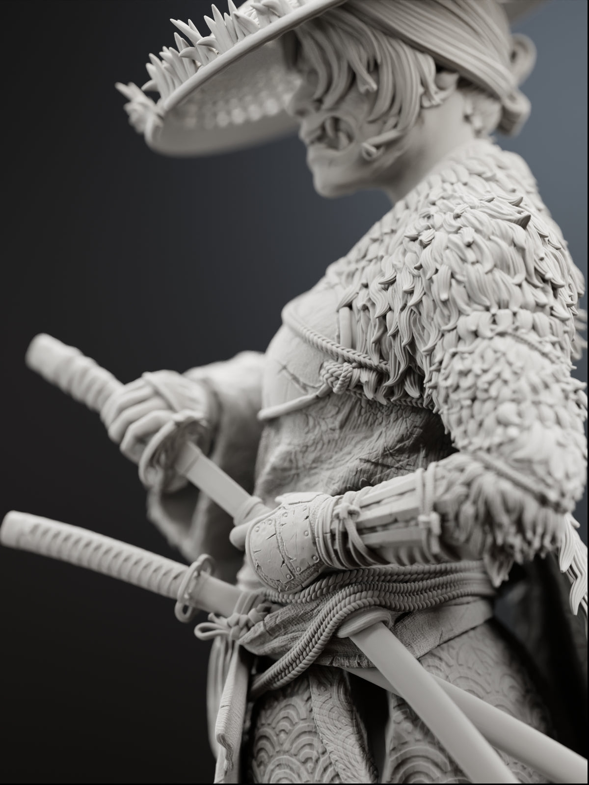 The Wandering Blade Statue