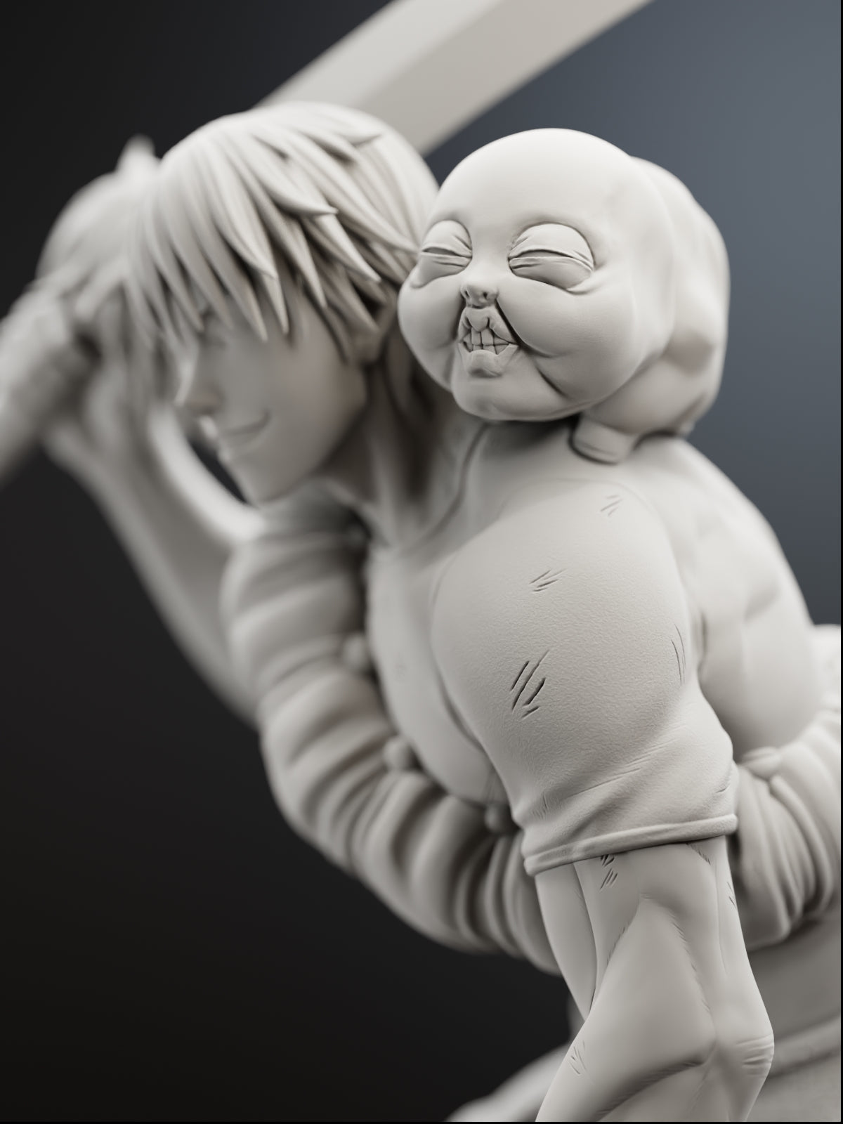 The Sorcerer Killer | Maximum Detailed 12K 3D printed figure