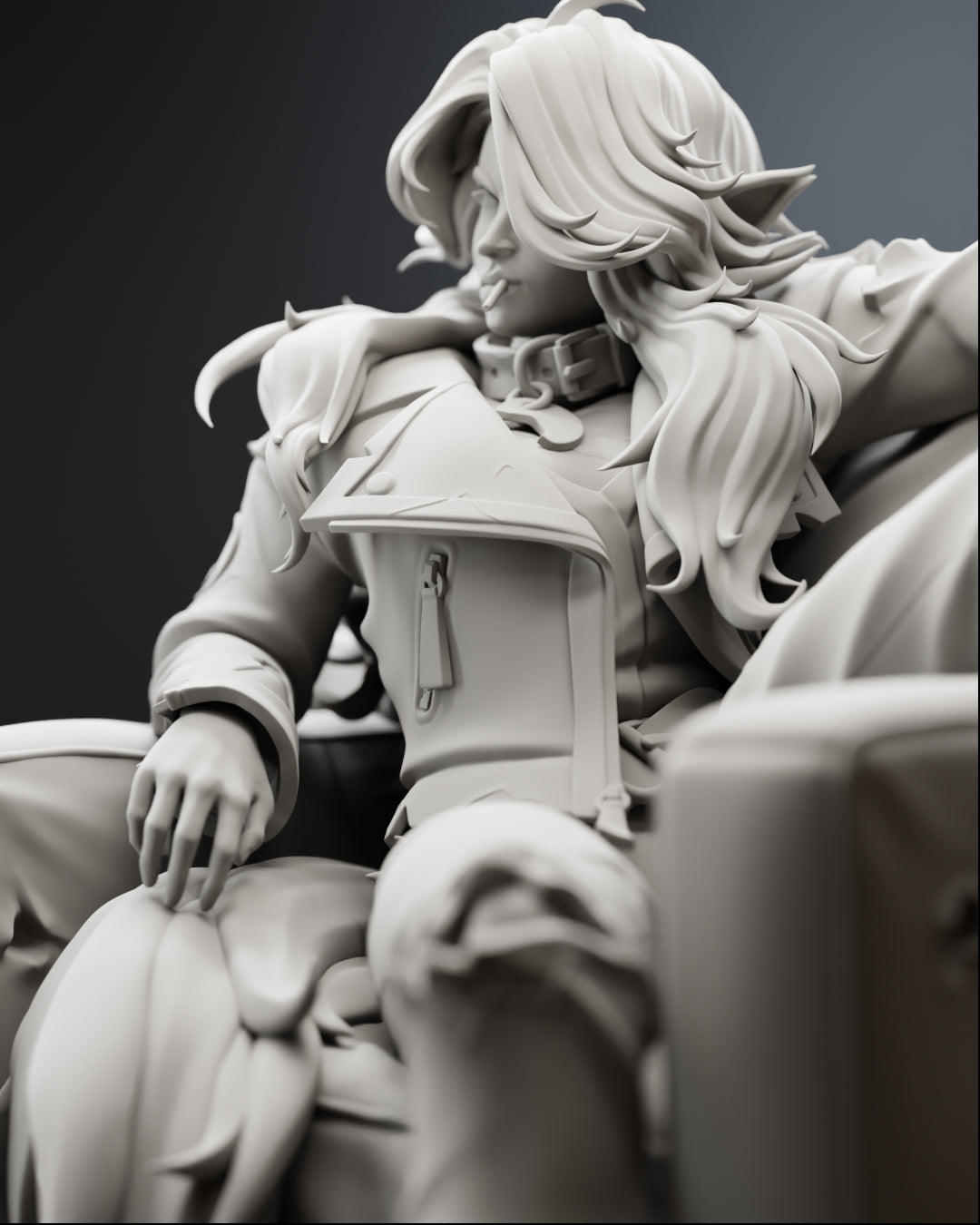 The Bounty Wolf Statue