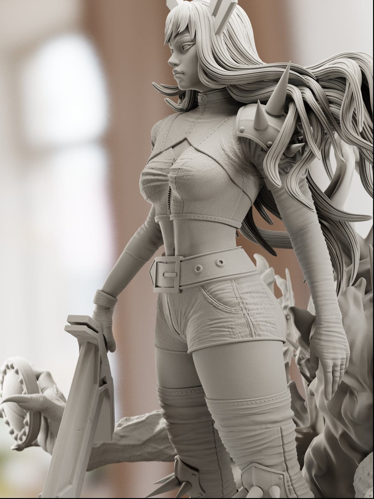 Queen of Limbo | Maximum Detailed 12K 3D printed figure