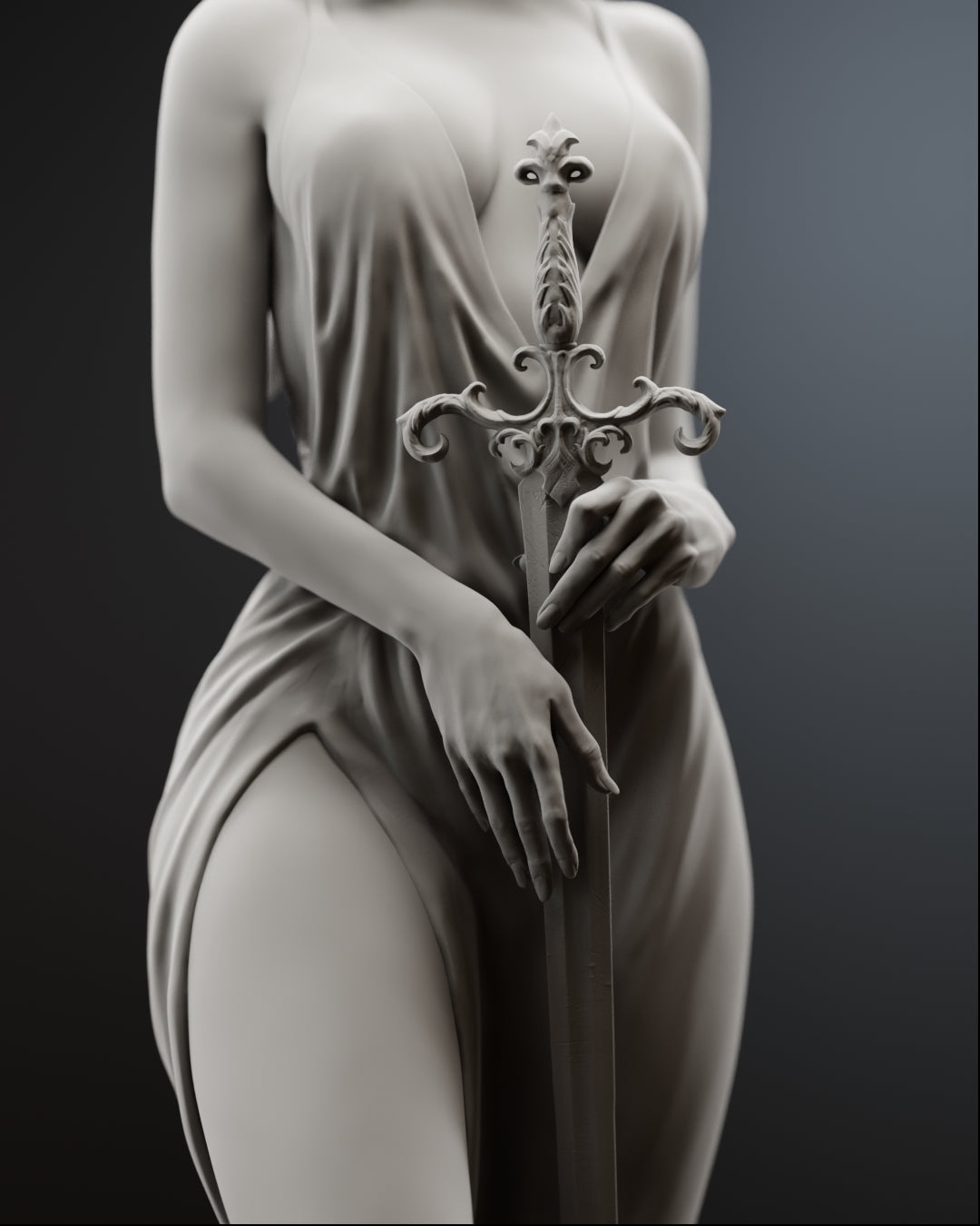 Lady of the Lake Statue