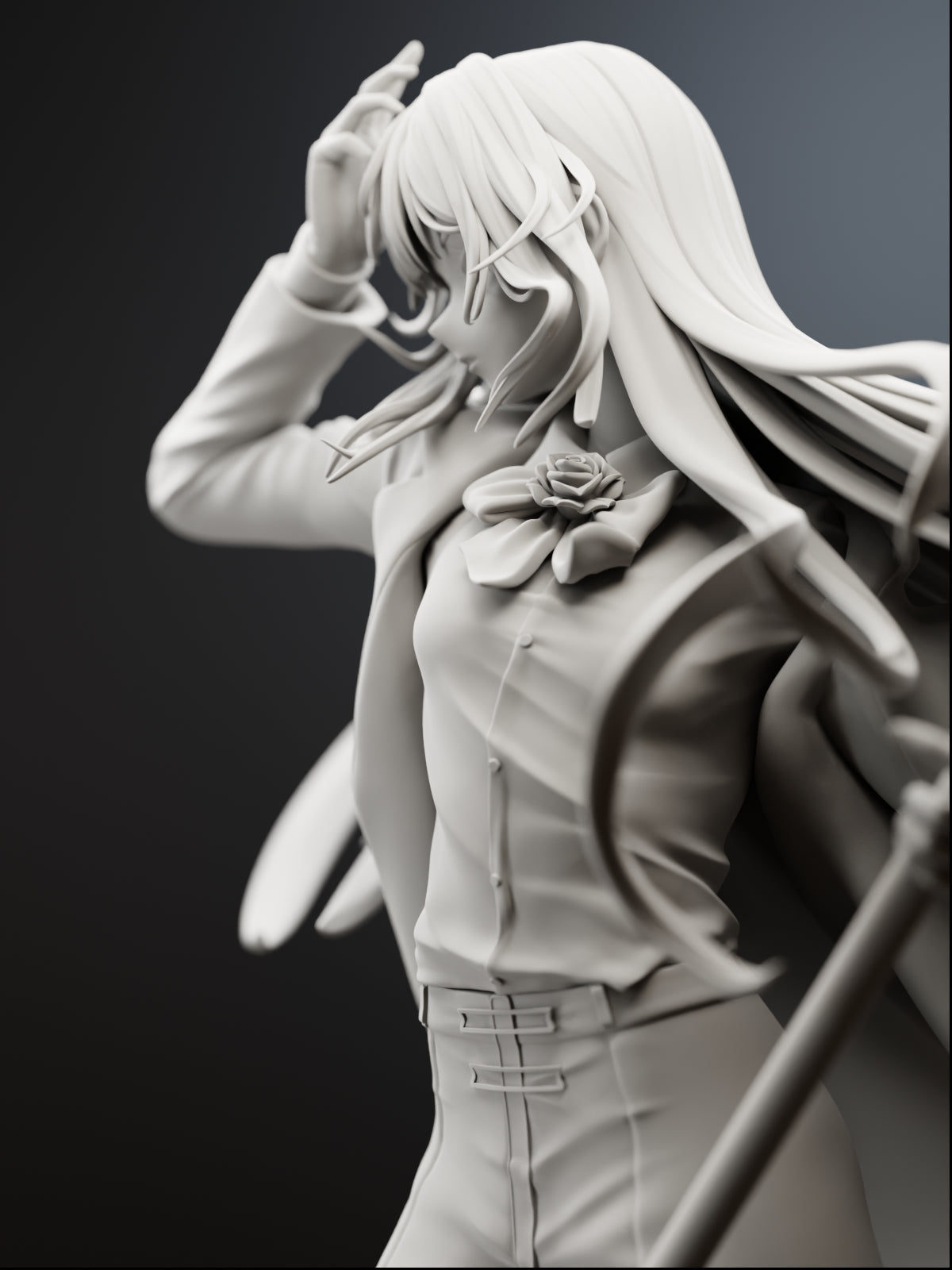 Utaite Ado | Maximum Detailed 12K 3D printed figure