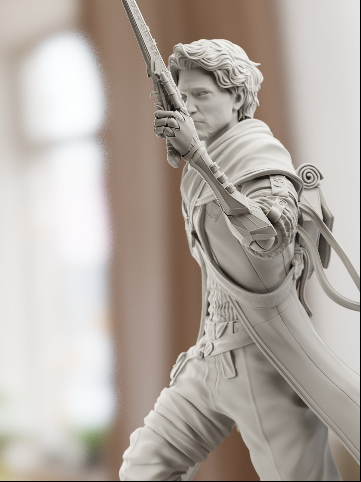 The Commander | Maximum Detailed 12K 3D printed figure