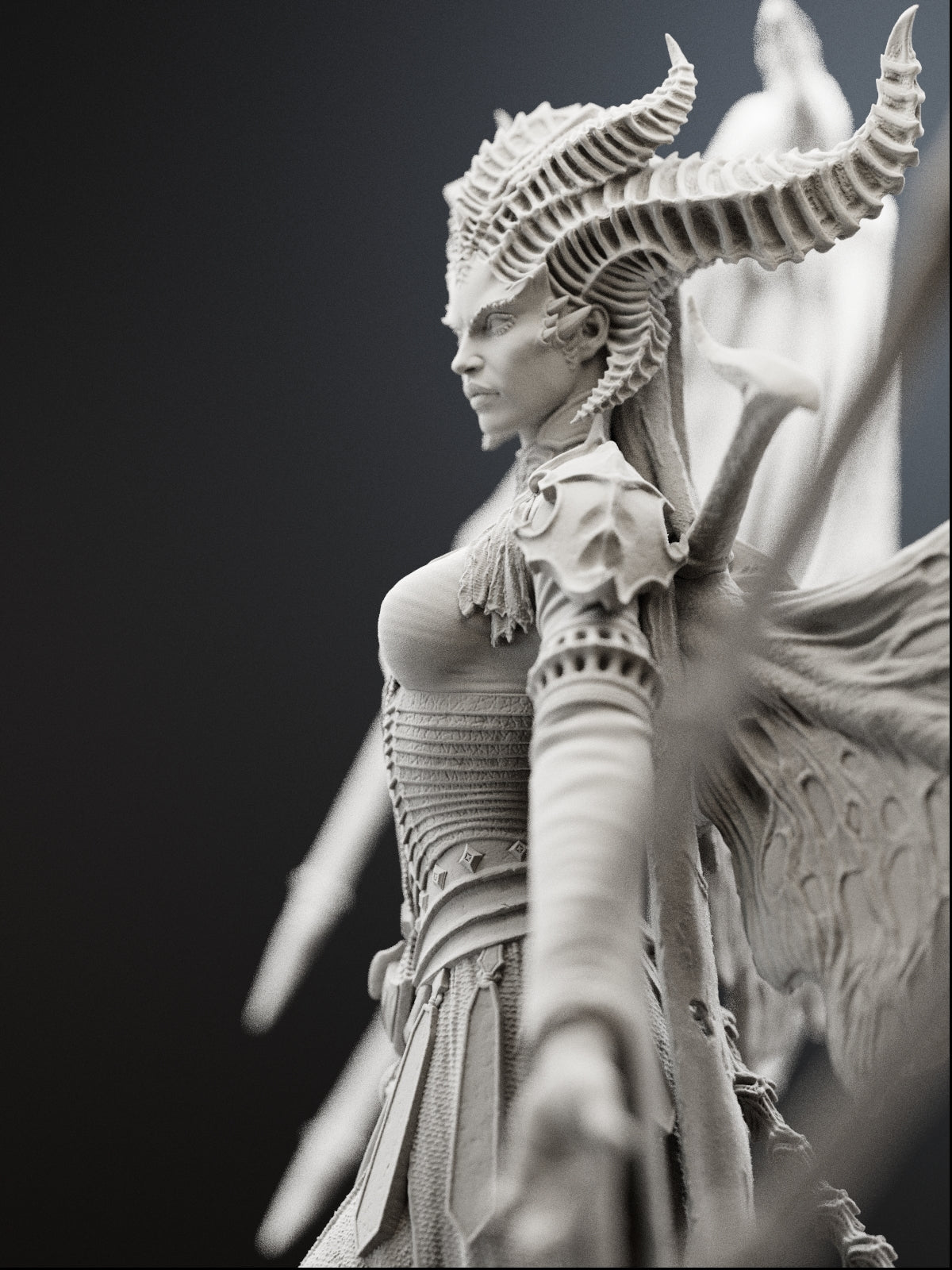 The Daughter of Hatred Statue