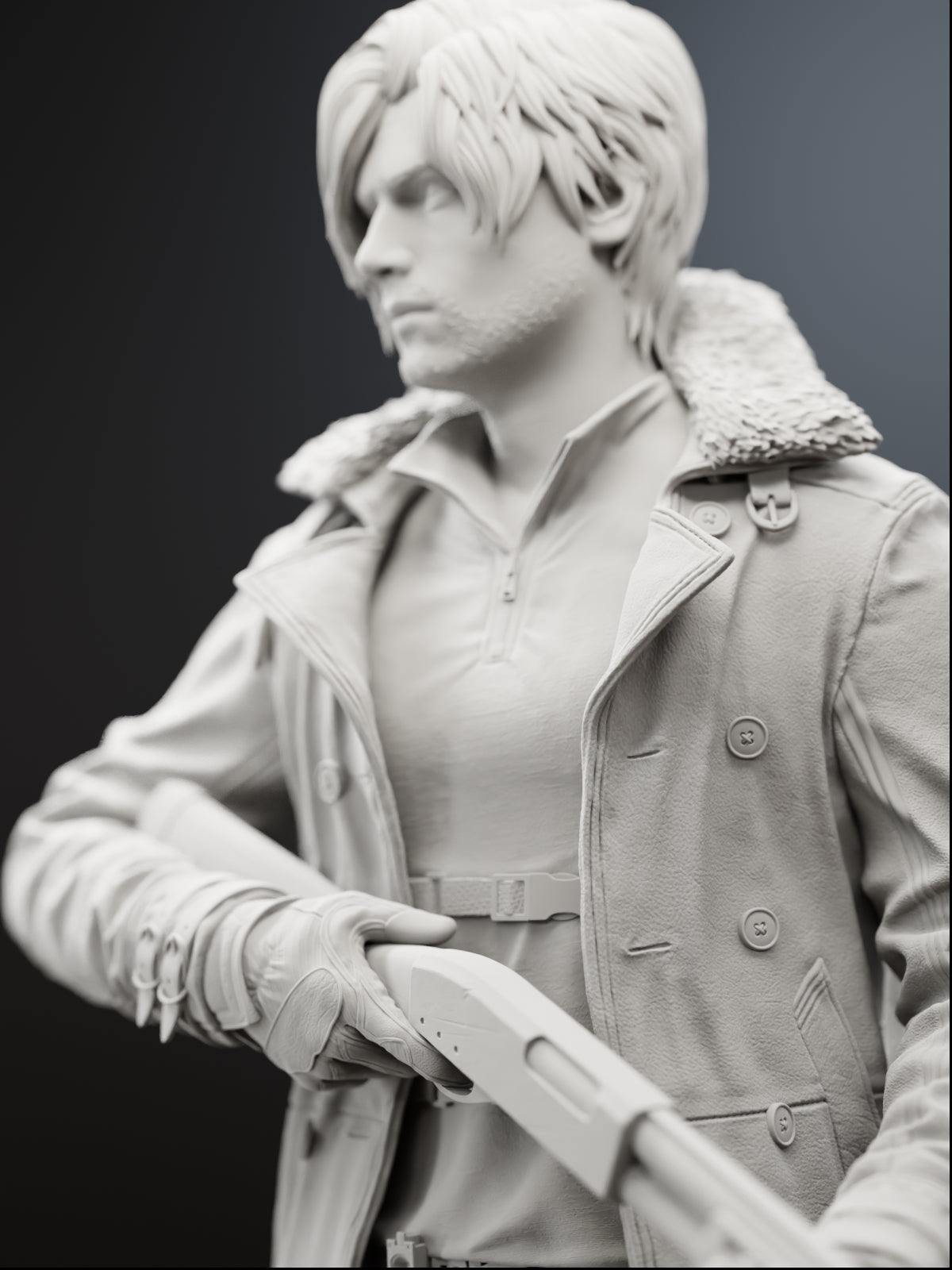 The Kennedy | Maximum Detailed 12K 3D printed figure