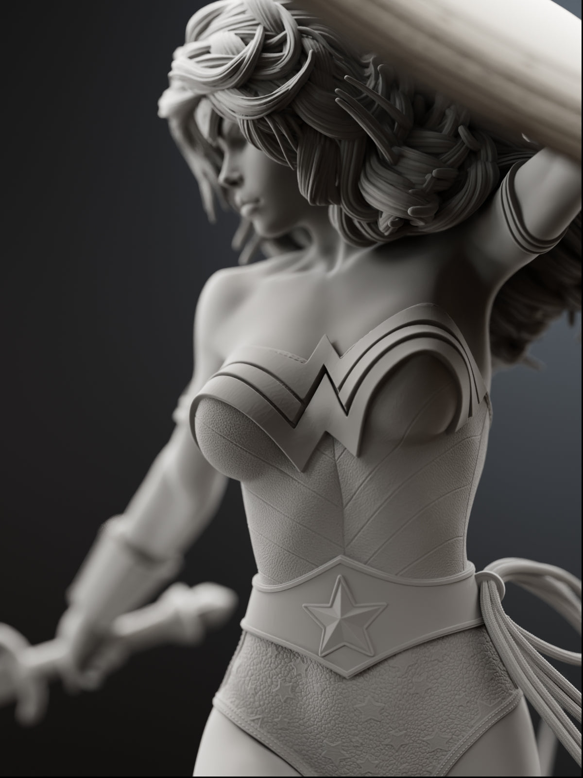 Princess Diana | Maximum Detailed 12K 3D printed figure