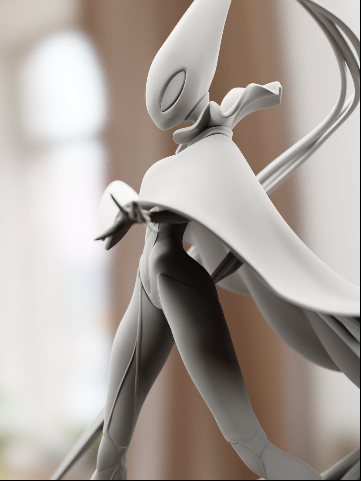 The Silk Sentinel | Maximum Detailed 12K 3D printed figure