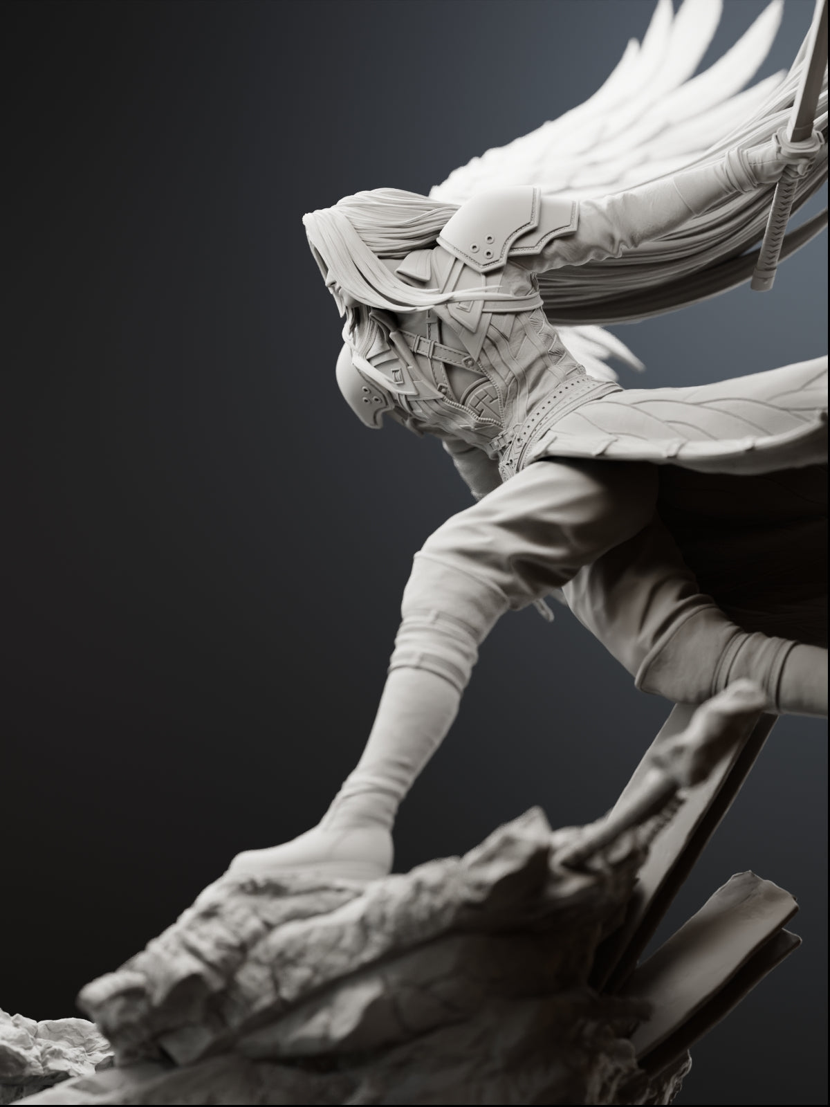 The Eternal Duel | Maximum Detailed 12K 3D printed figure