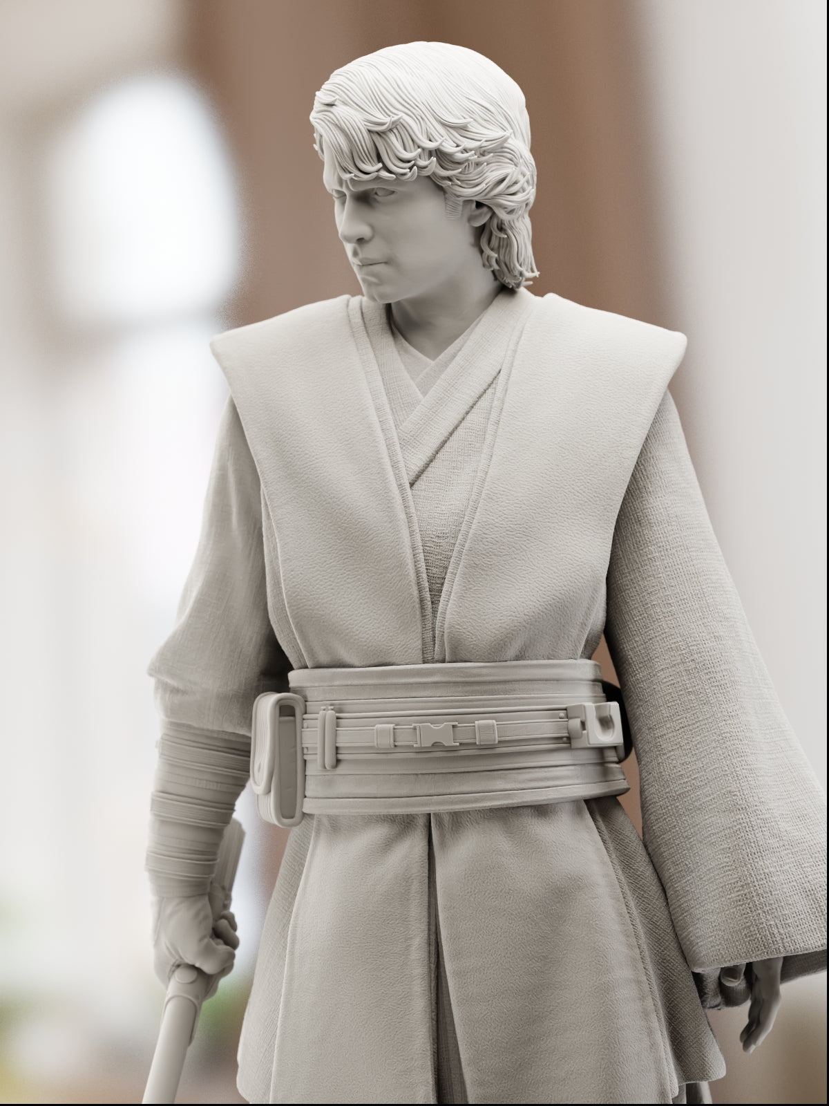 The Chosen One | Maximum Detailed 12K 3D printed figure