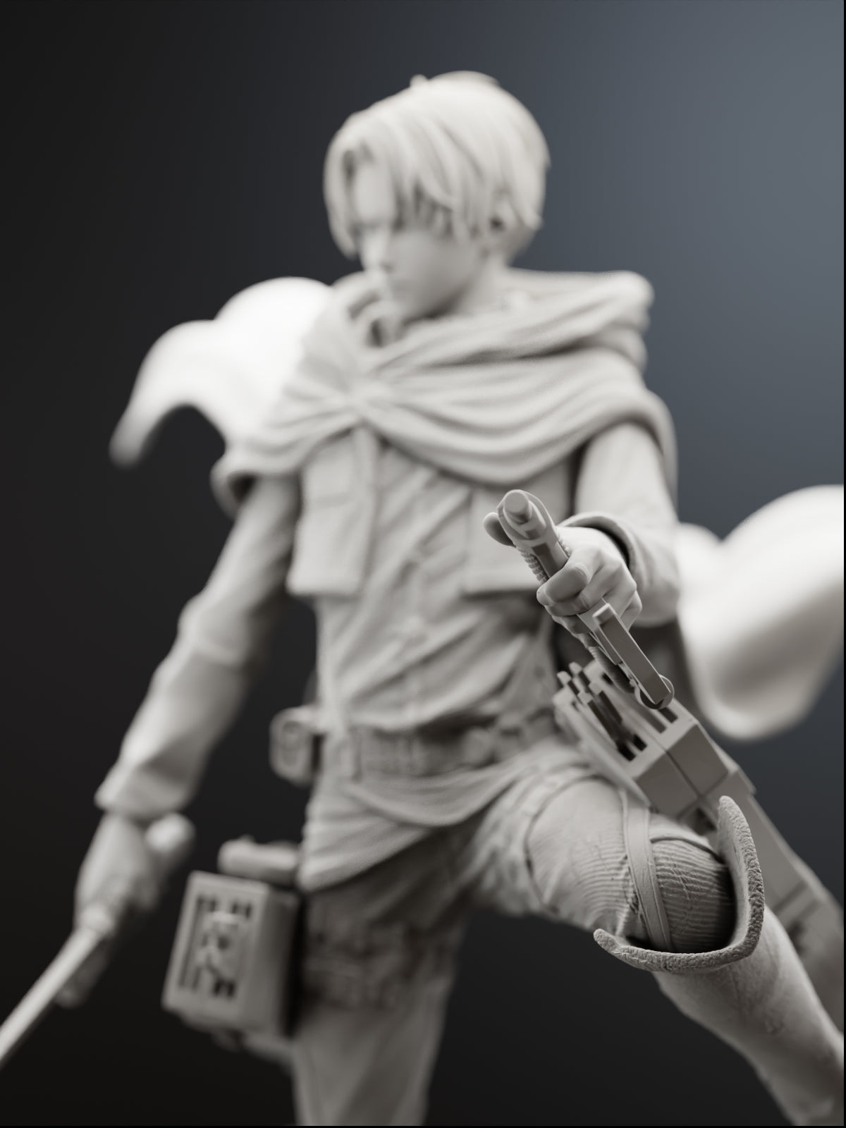 The Stoic Reaper | Maximum Detailed 12K 3D printed figure