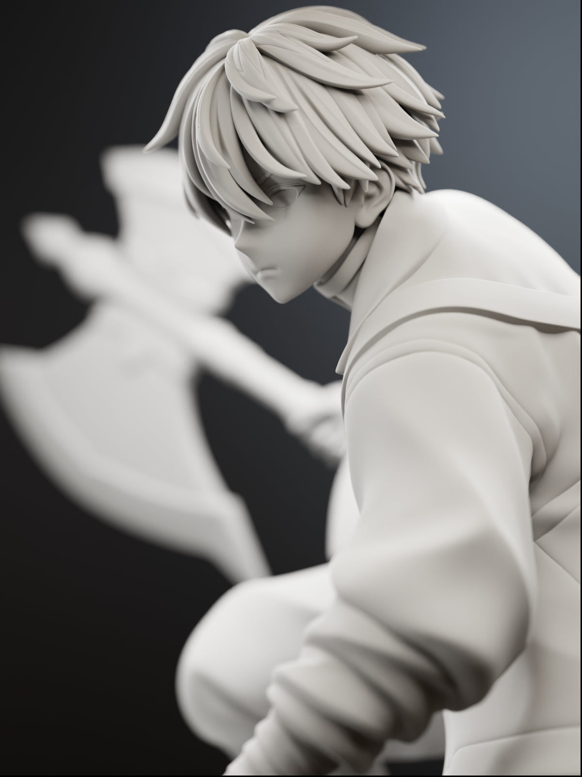 The Frontline Fighter | Maximum Detailed 12K 3D printed figure