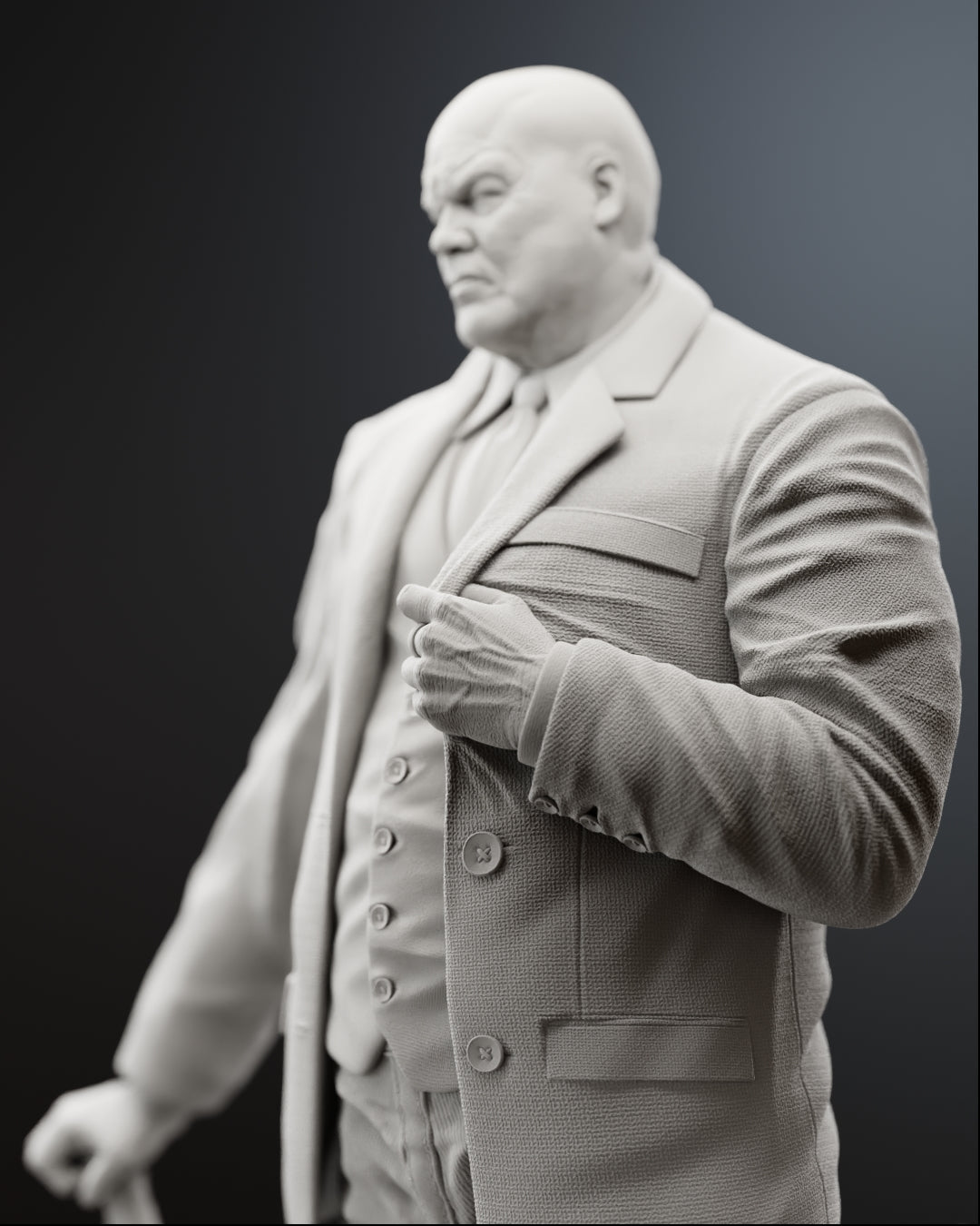 The Kingpin Statue