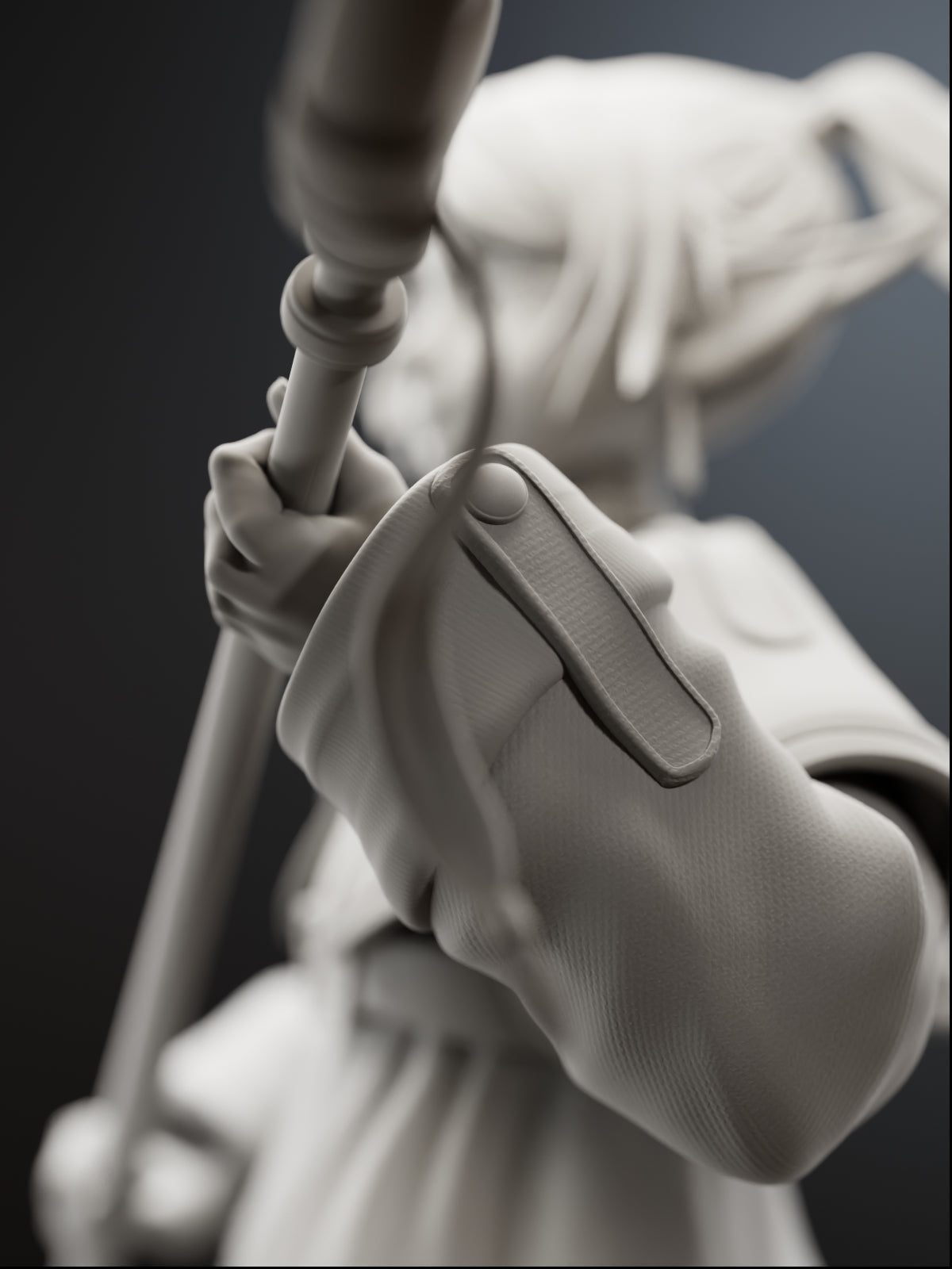 The Eternal Mage | Maximum Detailed 12K 3D printed figure