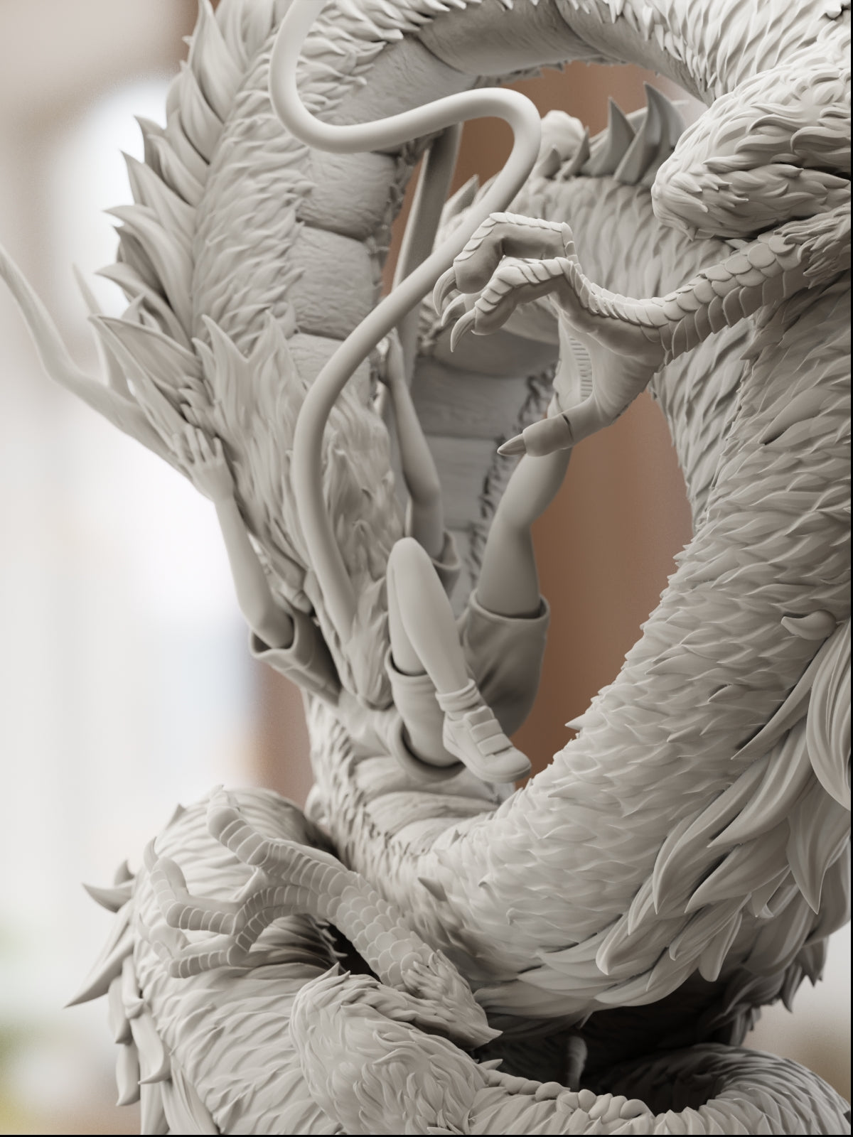 The Spirited Duo | Maximum Detailed 12K 3D printed figure