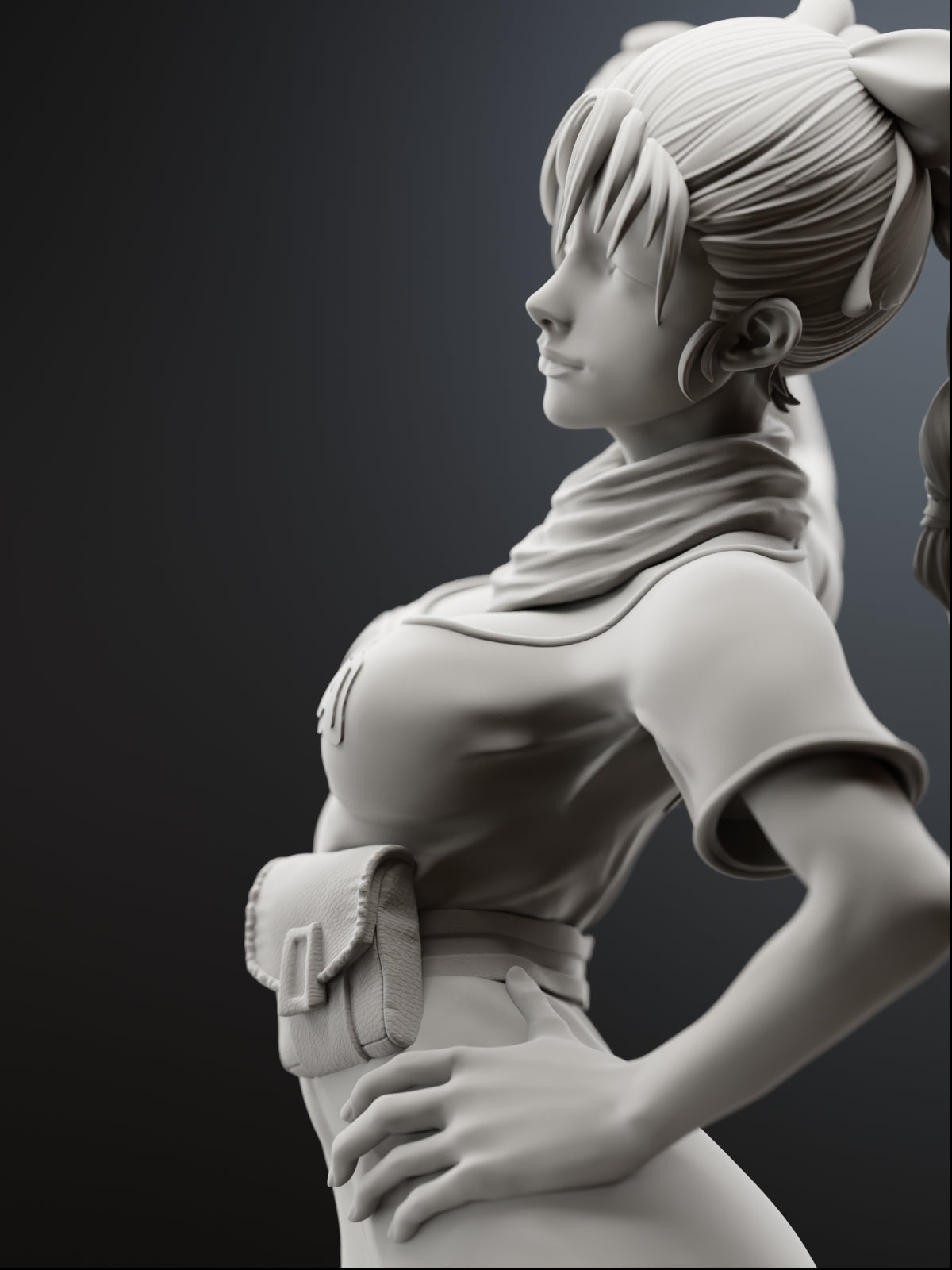 The Capsule Genius Statue