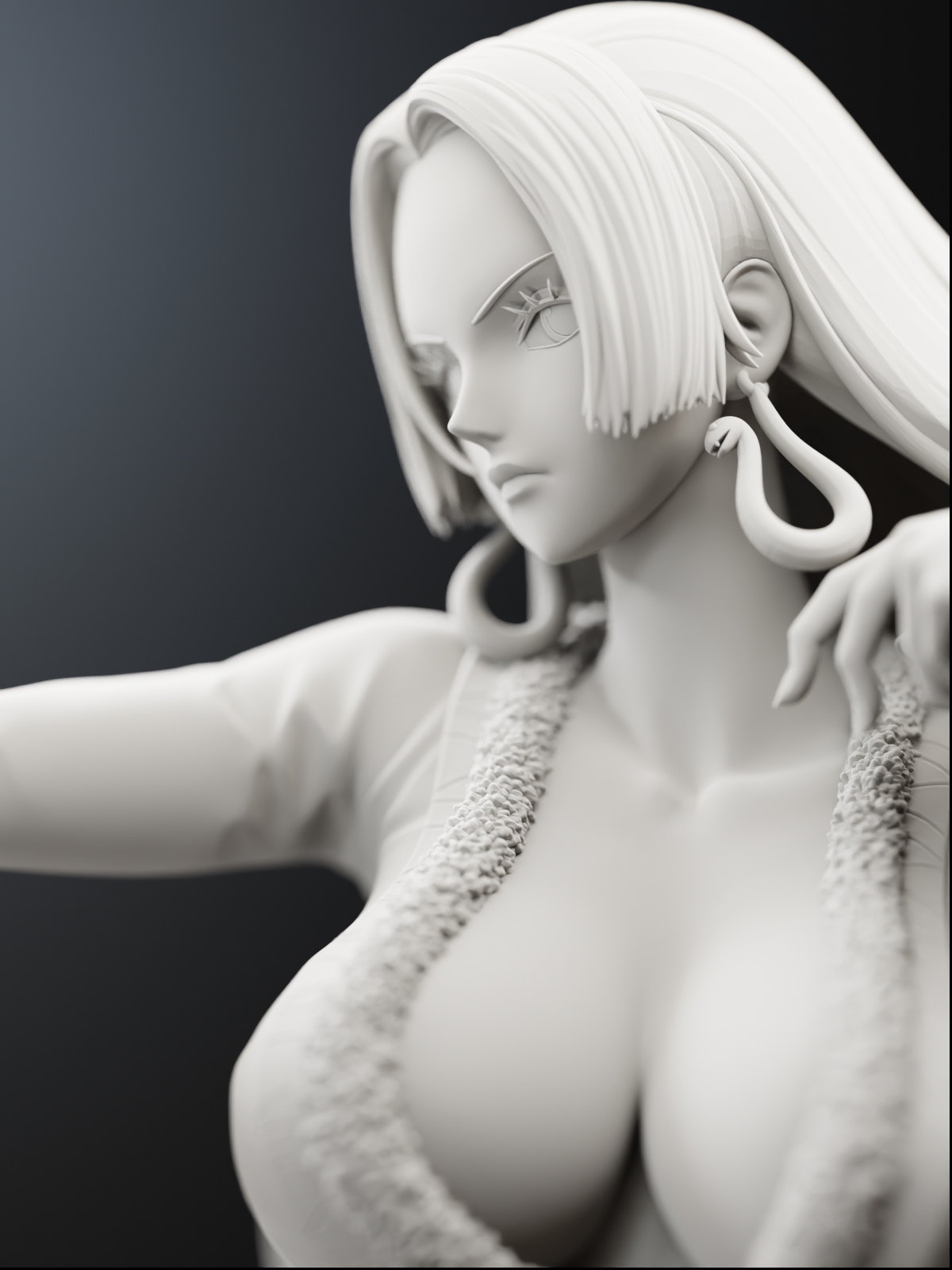 The Pirate Empress | Maximum Detailed 12K 3D Printed Figure