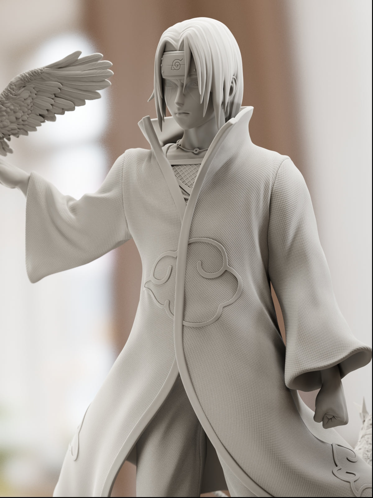 The Silent Ghost | Maximum Detailed 12K 3D Printed Figure
