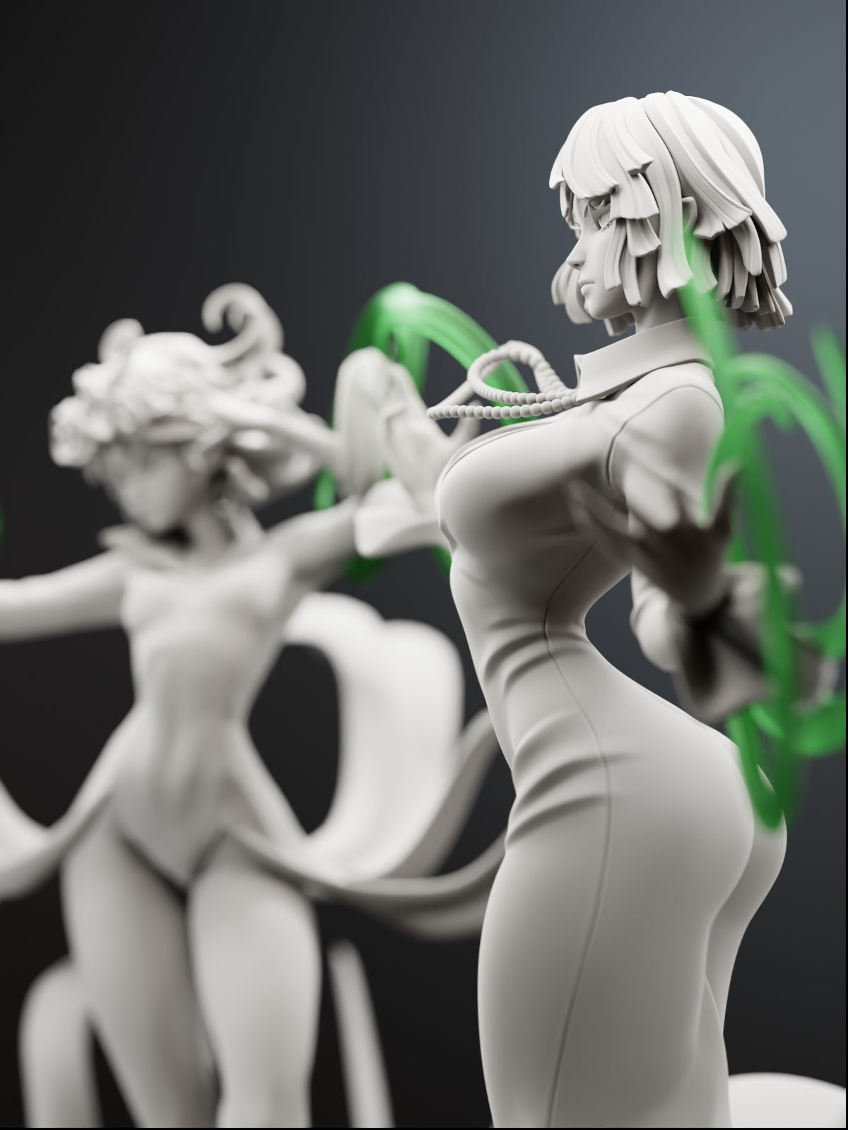 Sisters of the Storm | Maximum Detailed 12K 3D printed figure