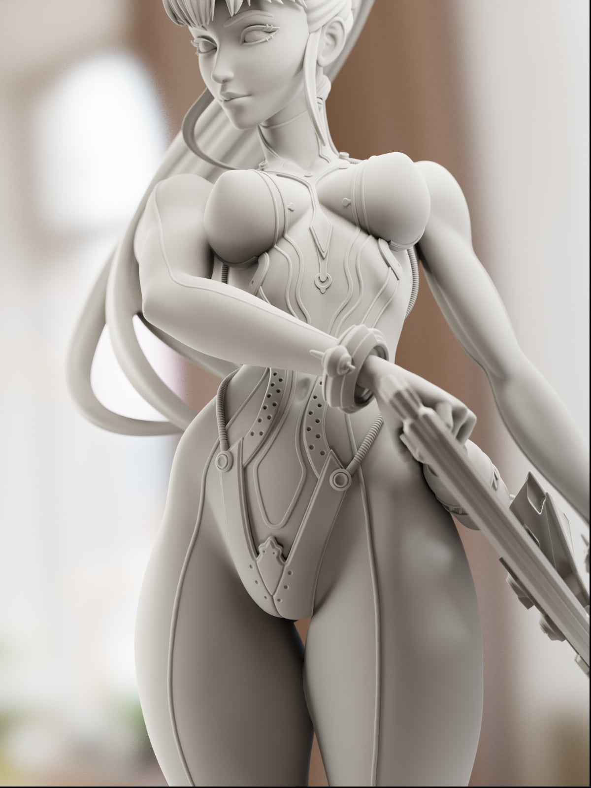The Blade of Hope | Maximum Detailed 12K 3D printed figure