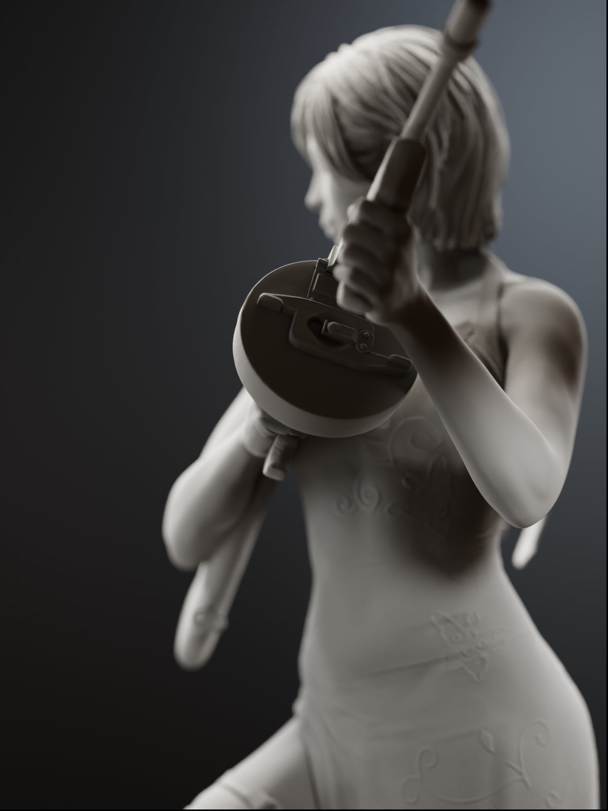 The Scarlet Spy | Maximum Detailed 12K 3D printed figure