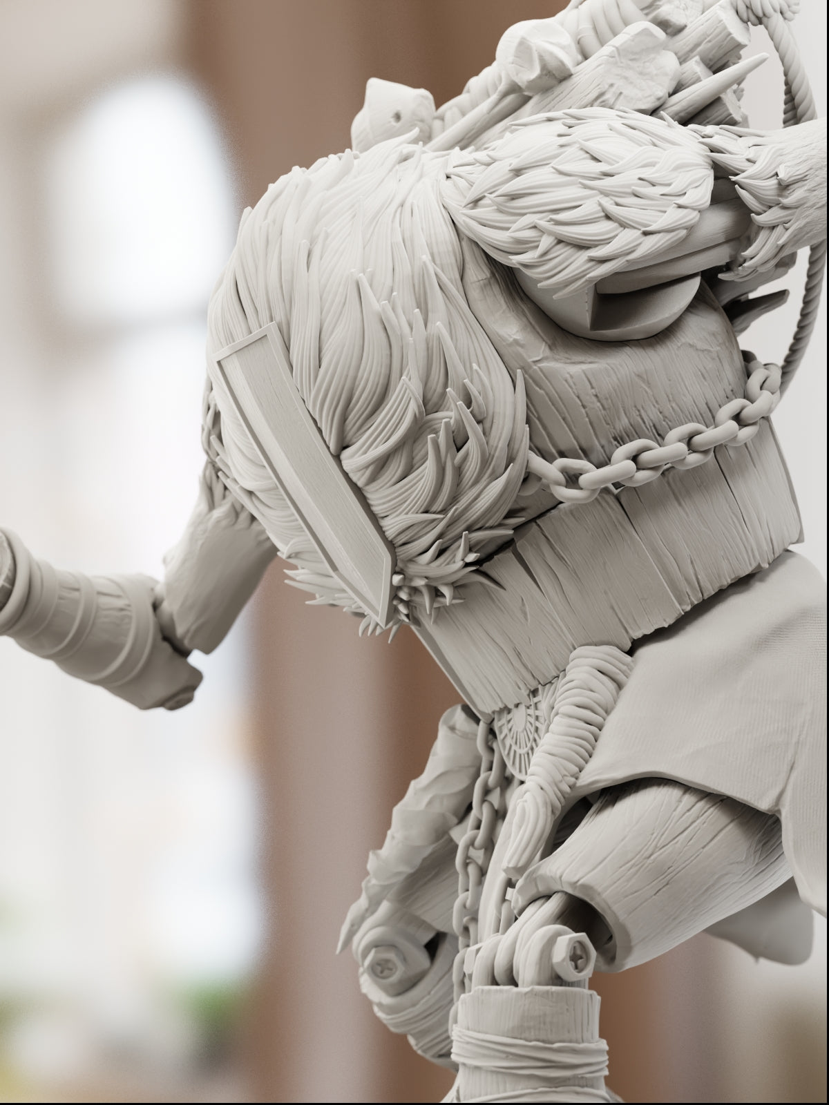 The Bellbearer | Maximum Detailed 12K 3D printed figure