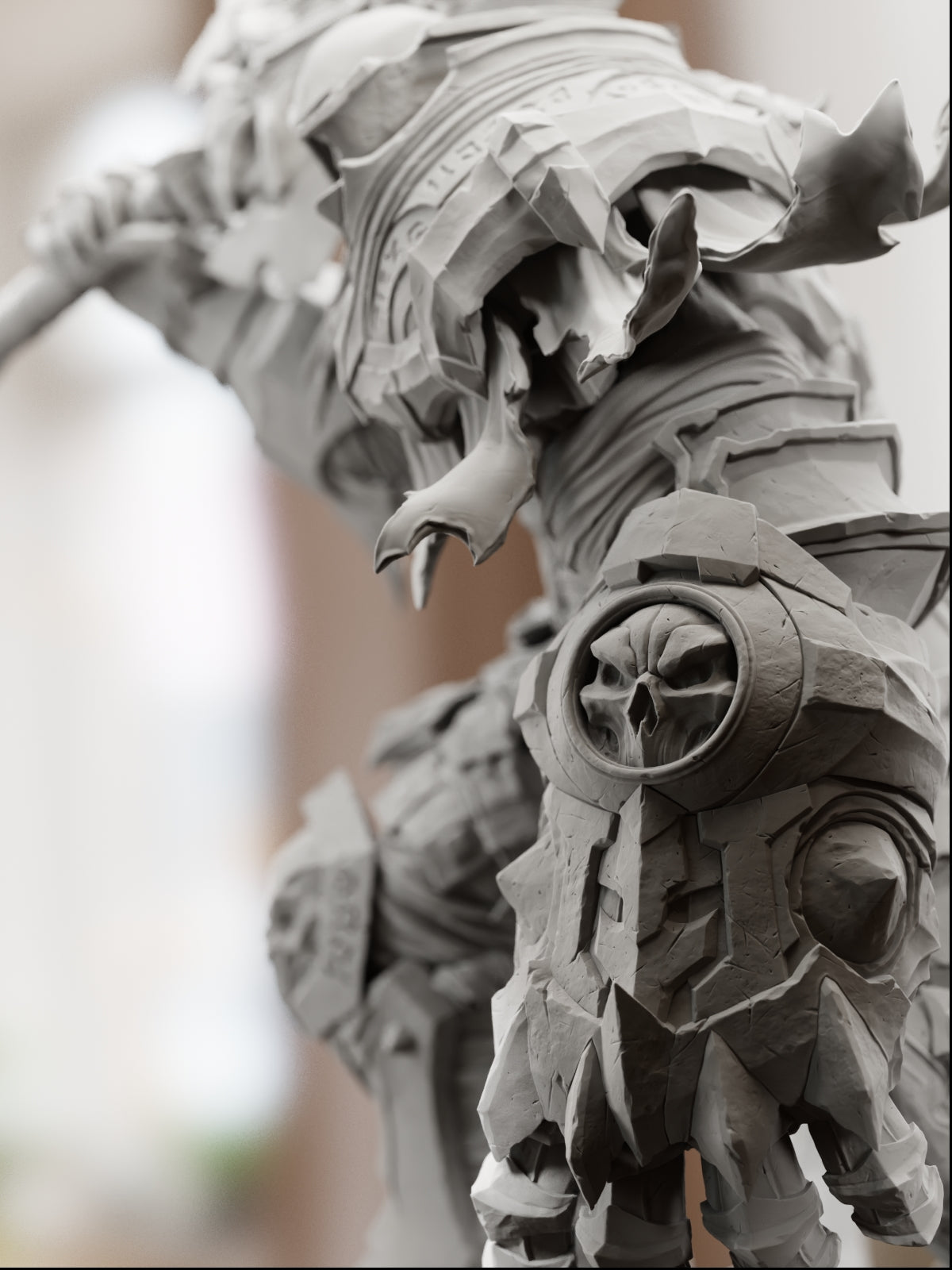 War of the Horsemen | Maximum Detailed 12K 3D printed figure