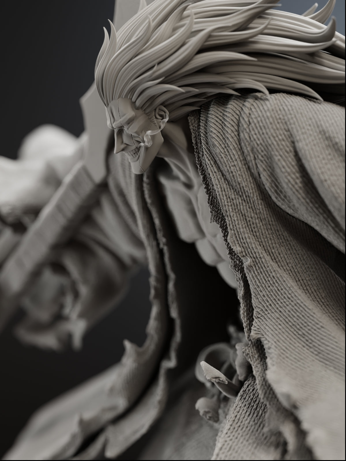 The Strongest Shinigami | Maximum Detailed 12K 3D printed figure