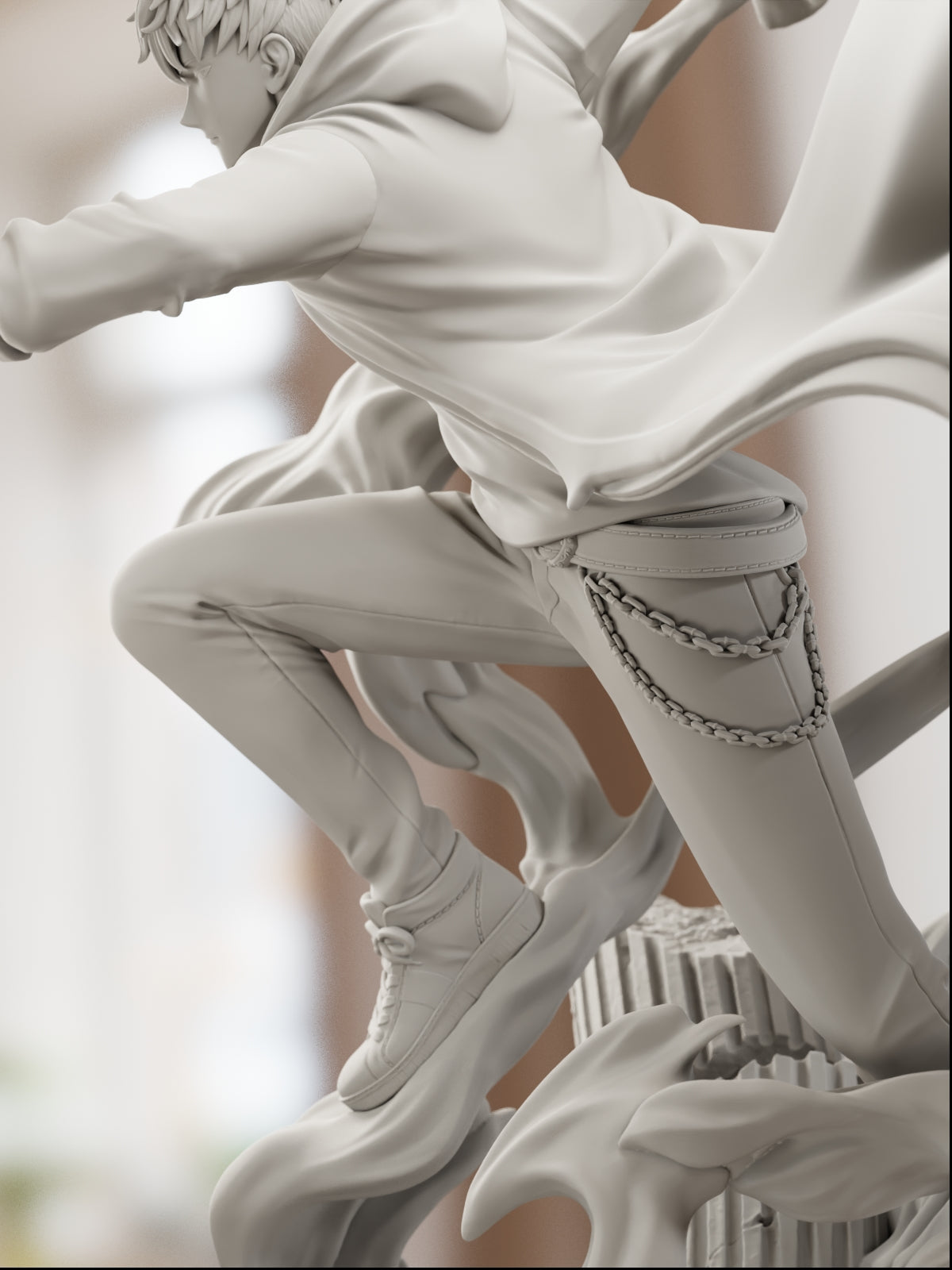 The Monarch | Maximum Detailed 12K 3D printed figure