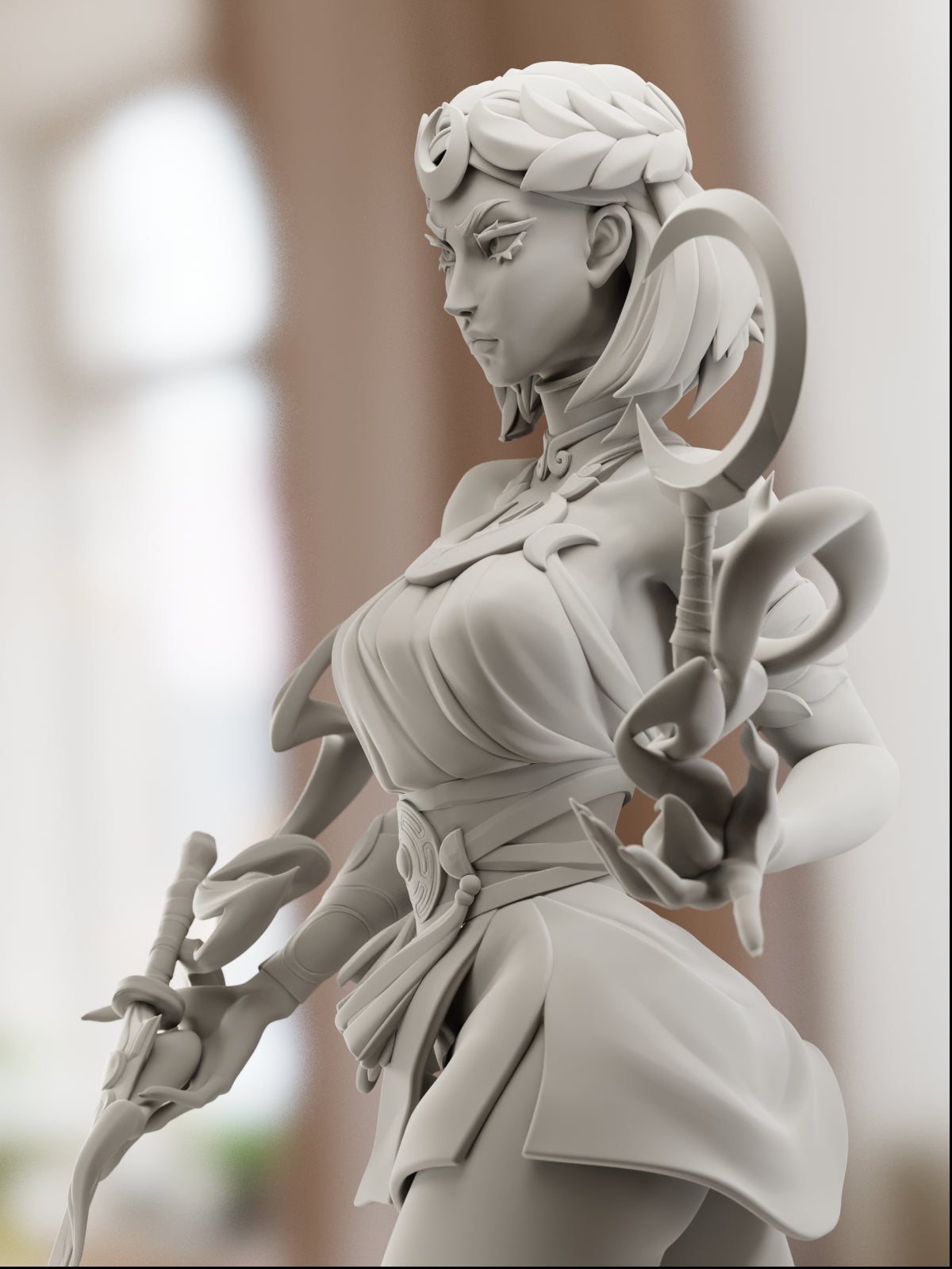 Underworld Princess | Maximum Detailed 12K 3D printed figure