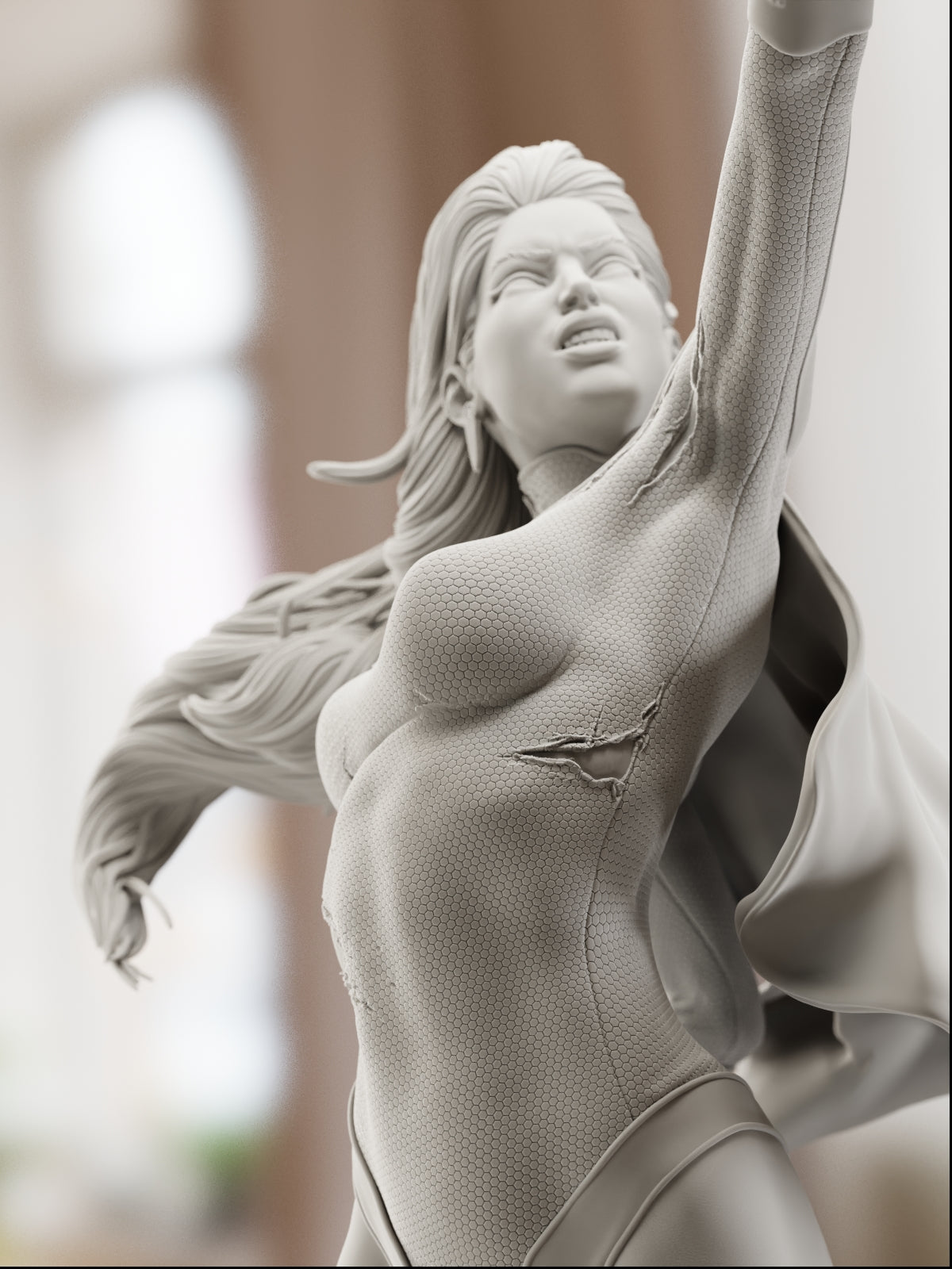 The Pink Atom | Maximum Detailed 12K 3D printed figure
