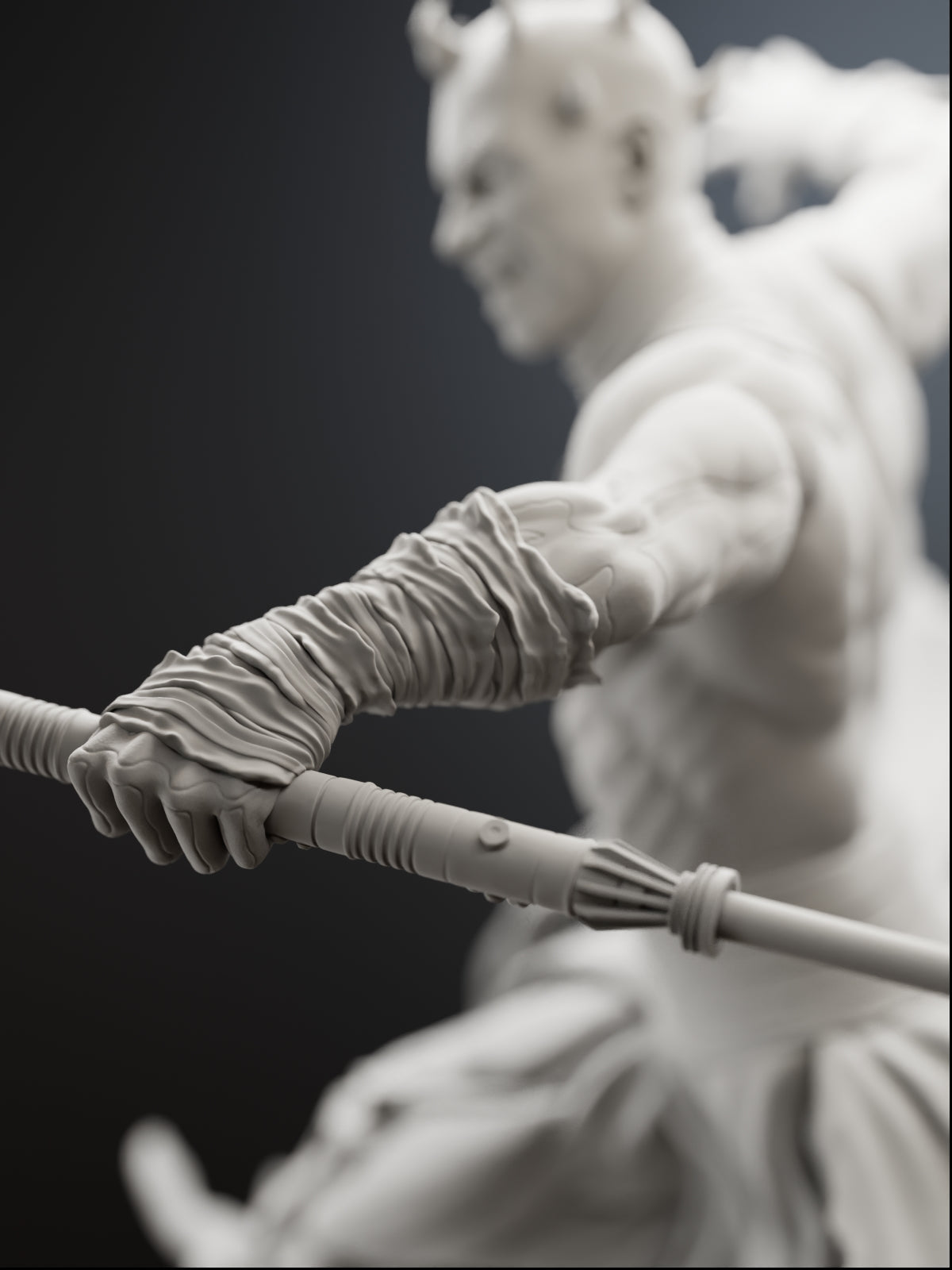 The Crimson Phantom | Maximum Detailed 12K 3D printed figure