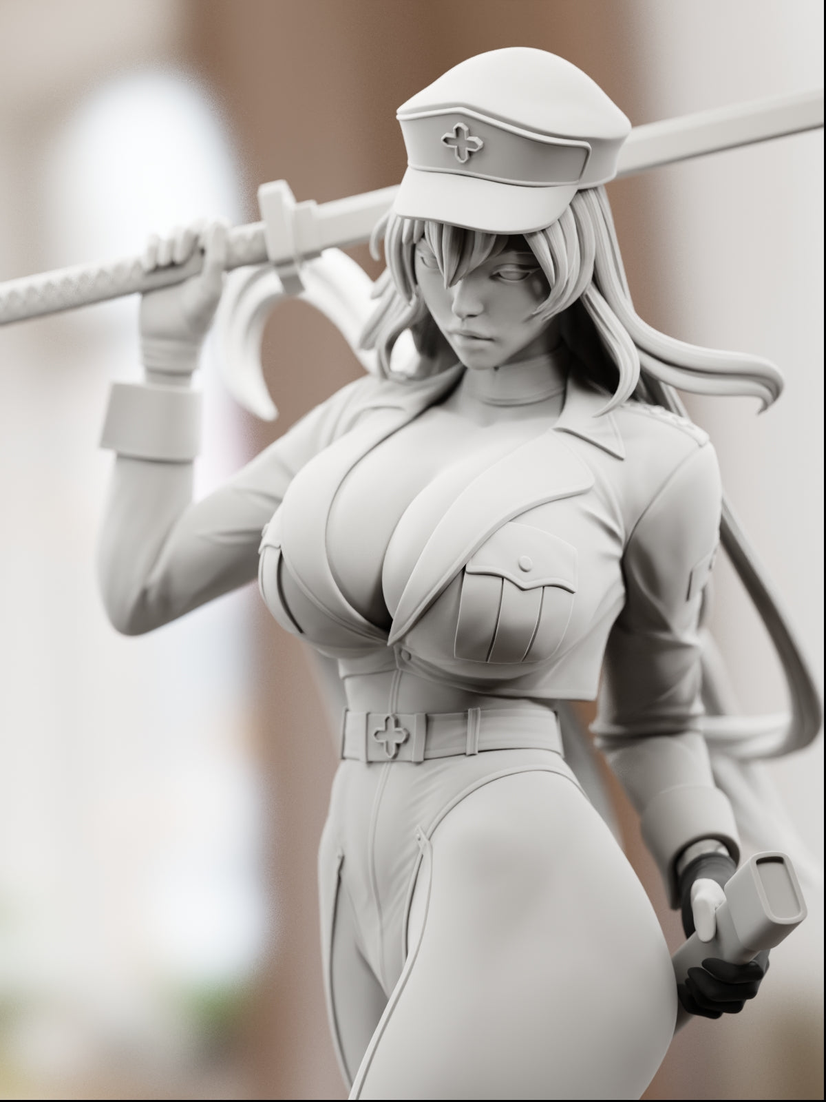 The Empire’s Ice Queen | Maximum Detailed 12K 3D printed figure