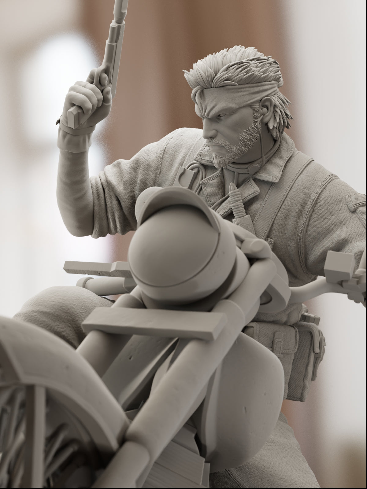The Big Boss | Maximum Detailed 12K 3D printed figure