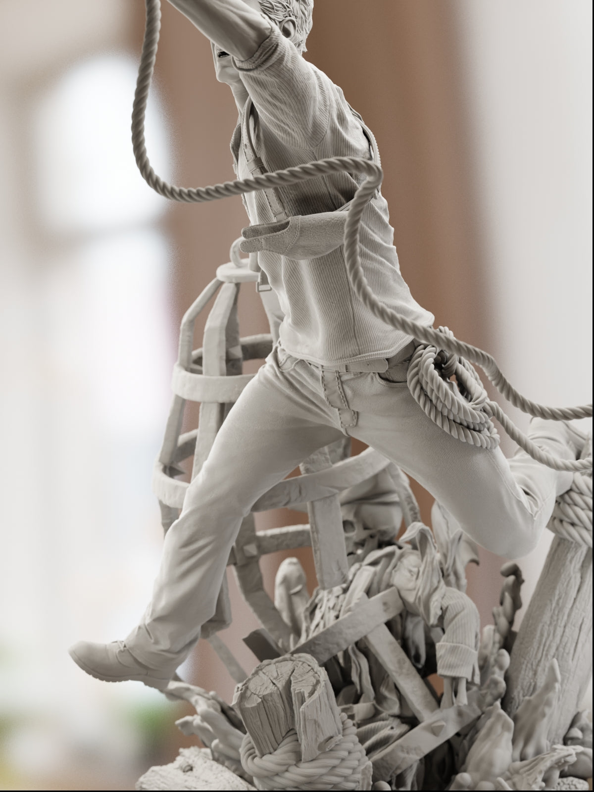 The Treasure Hunter | Maximum Detailed 12K 3D printed figure