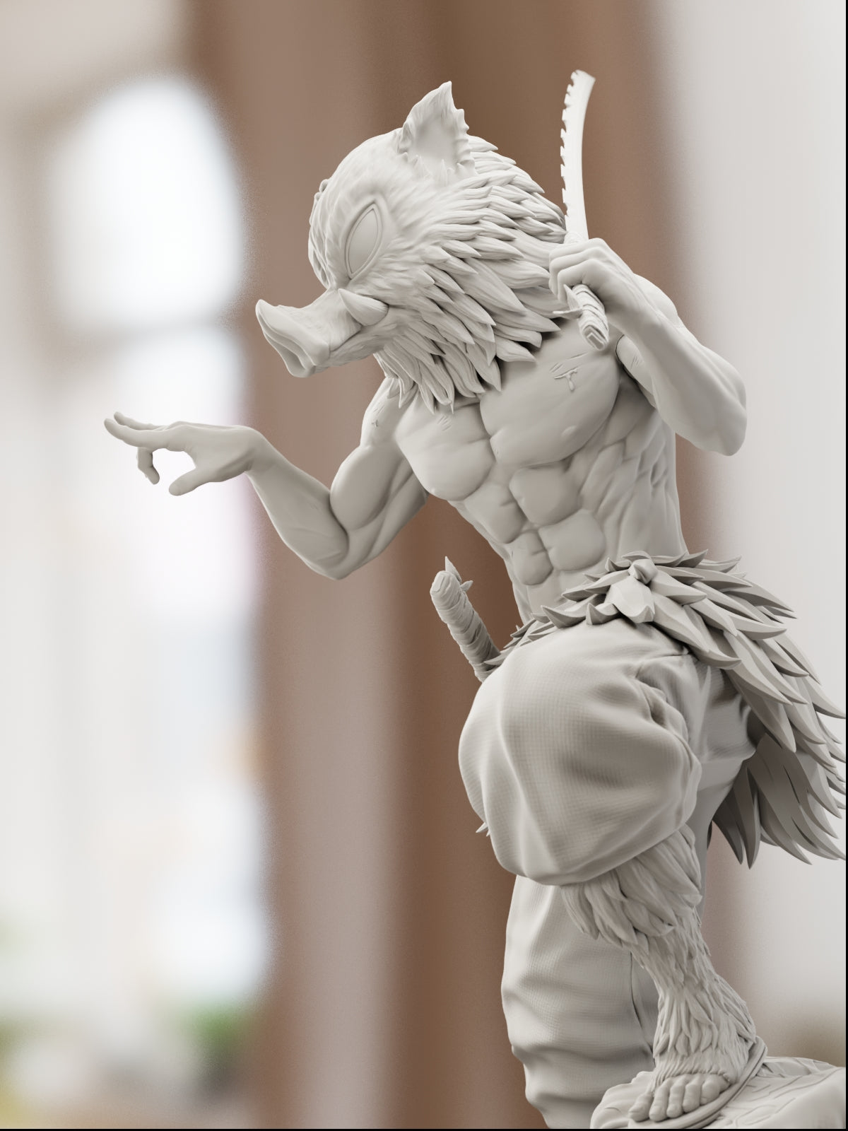 The Beast Within | Maximum Detailed 12K 3D Printed Figure