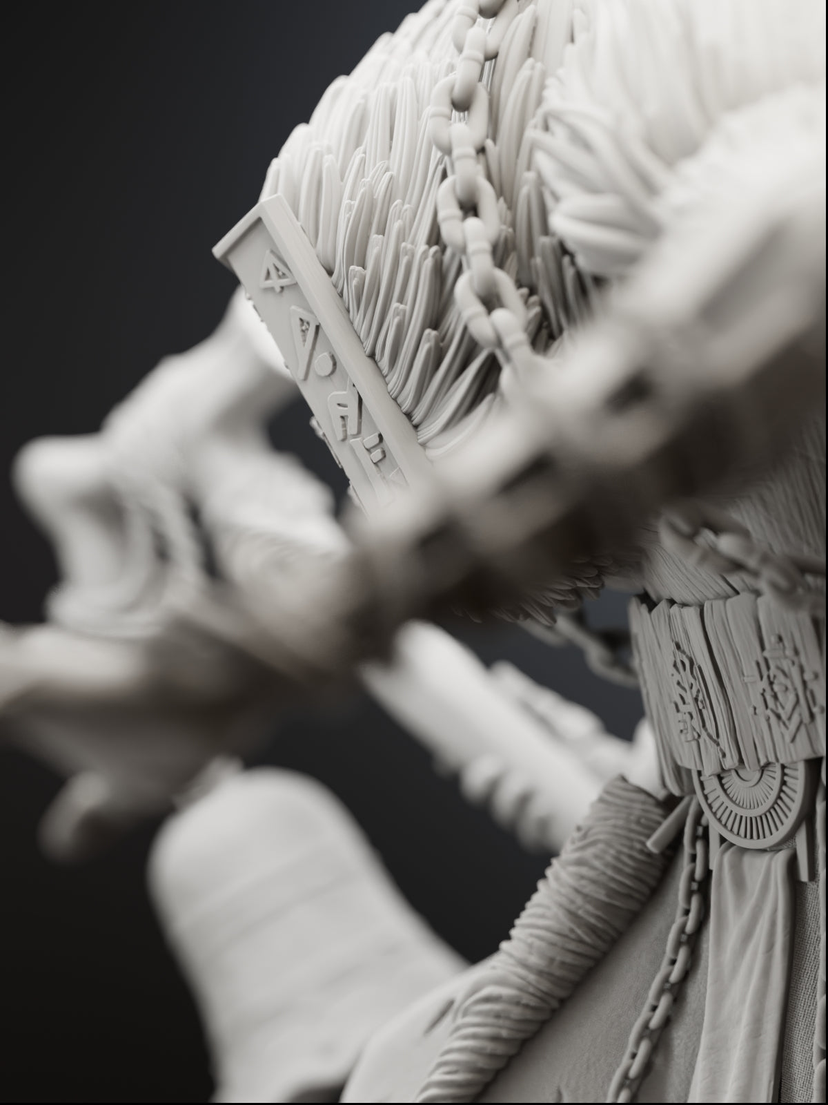 The Feet Collector | Maximum Detailed 12K 3D printed figure