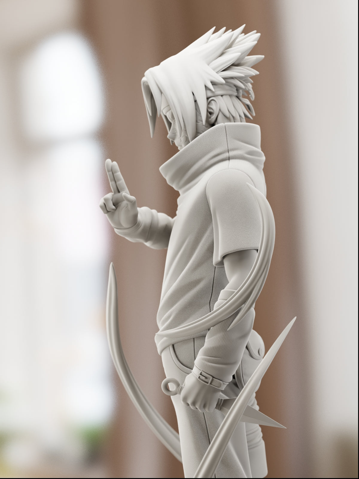 The Rogue Ninja | Maximum Detailed 12K 3D Printed Figure