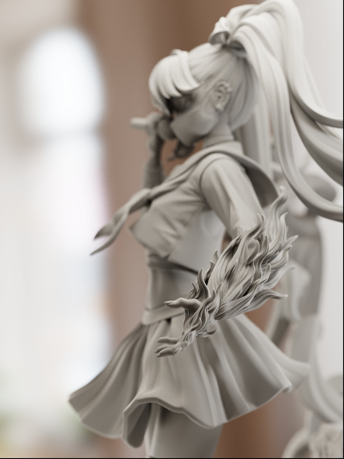 The Virtual Idol | Maximum Detailed 12K 3D printed figure