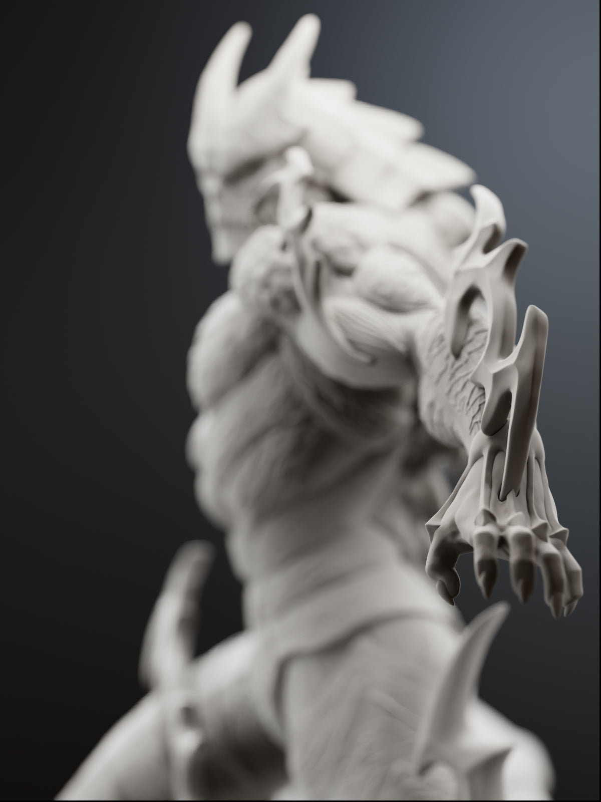 The Kaiju Statue