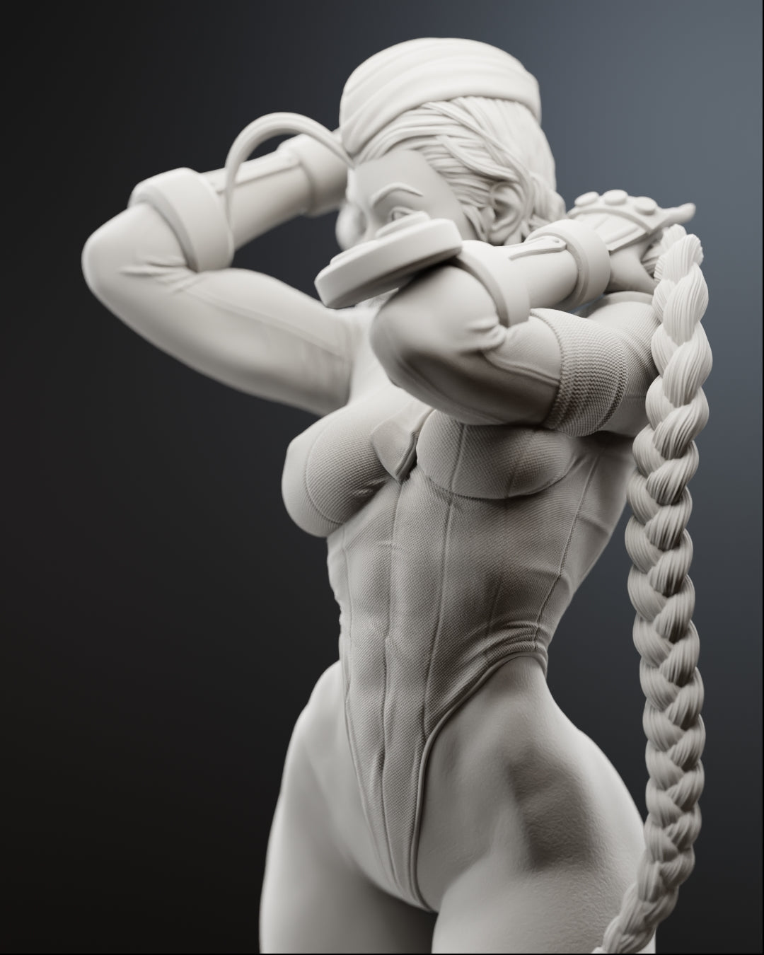 The Braided Tempest Statue