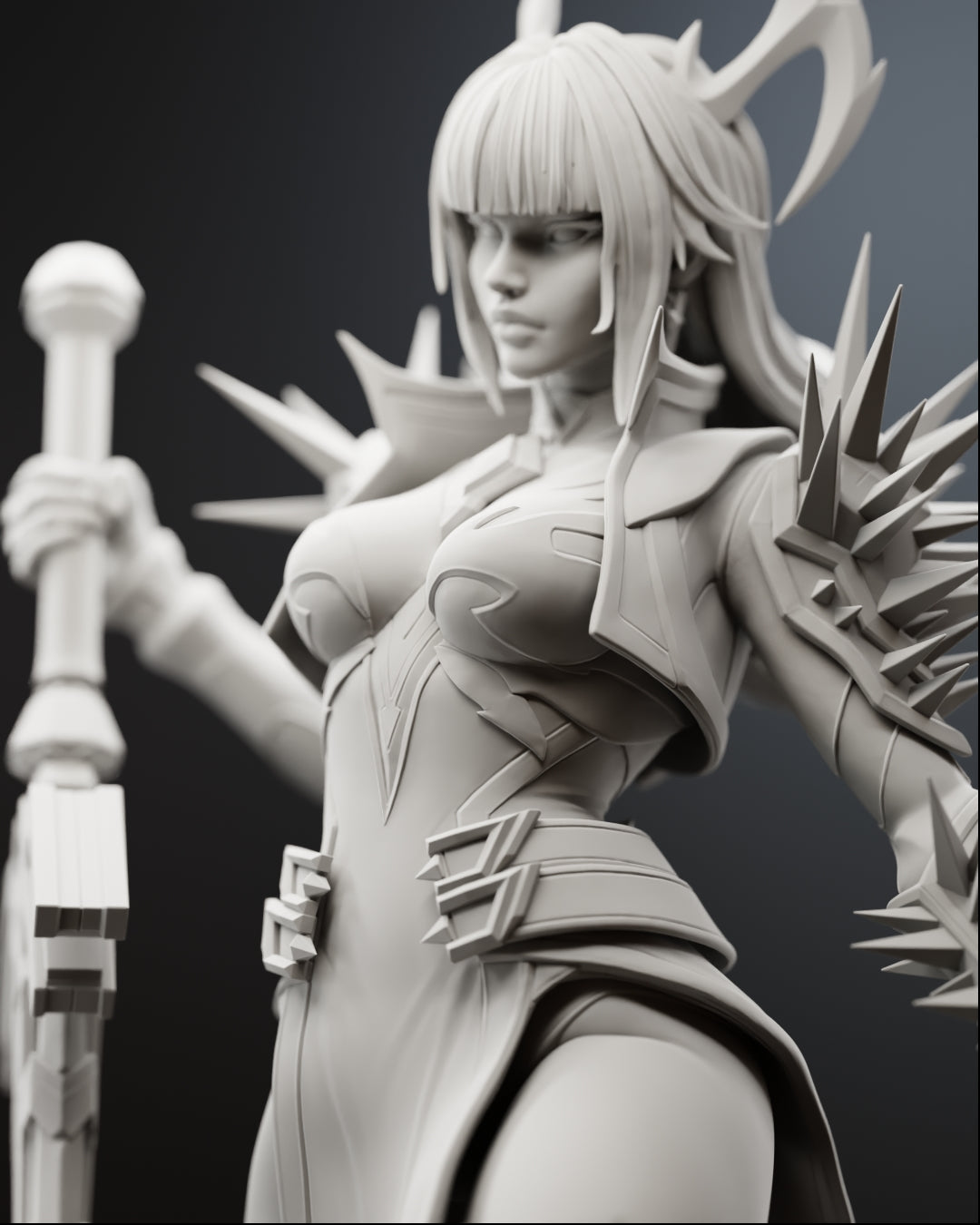 The Phoenix Blade Statue