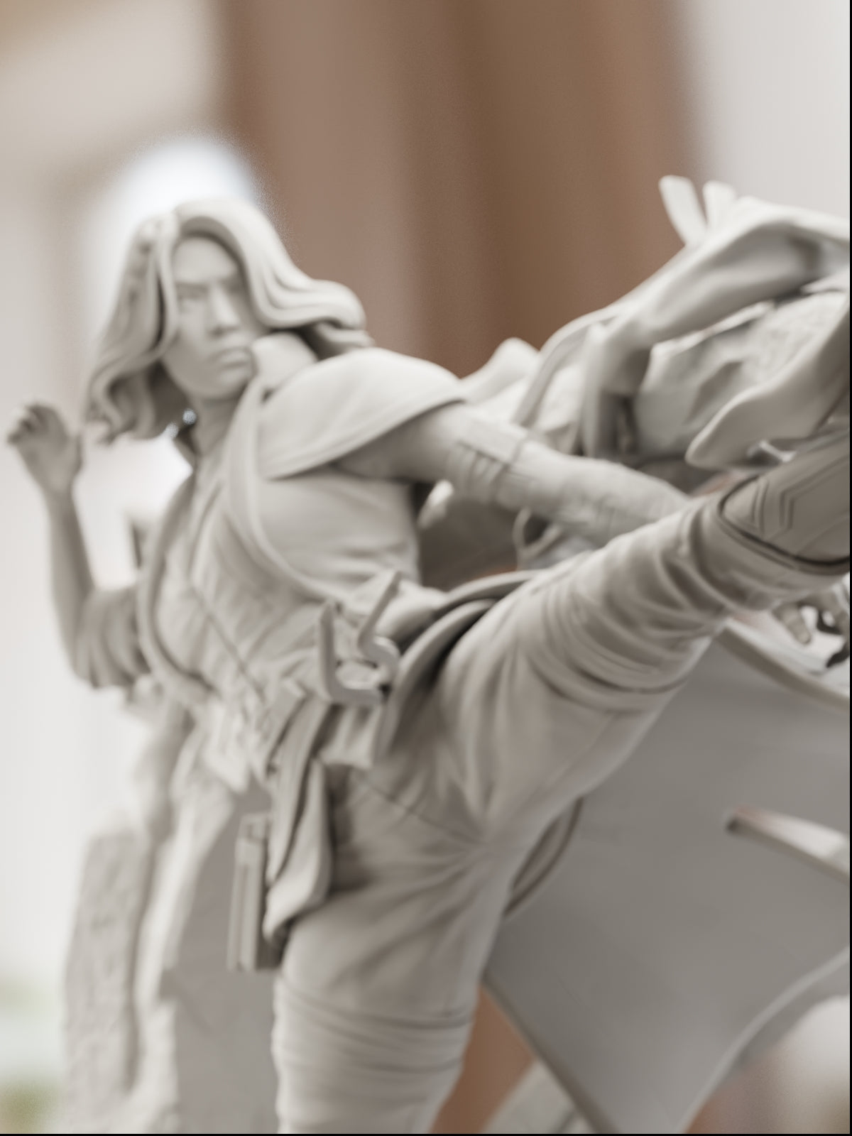 The Veilborn | Maximum Detailed 12K 3D printed figure