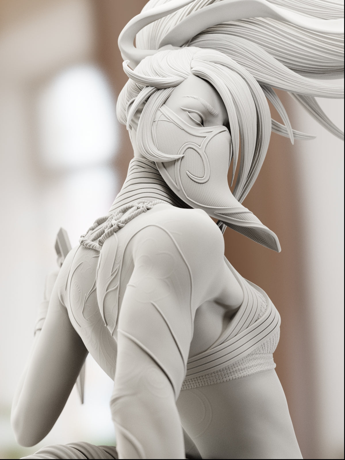 The Rogue Assassin | Maximum Detailed 12K 3D printed figure