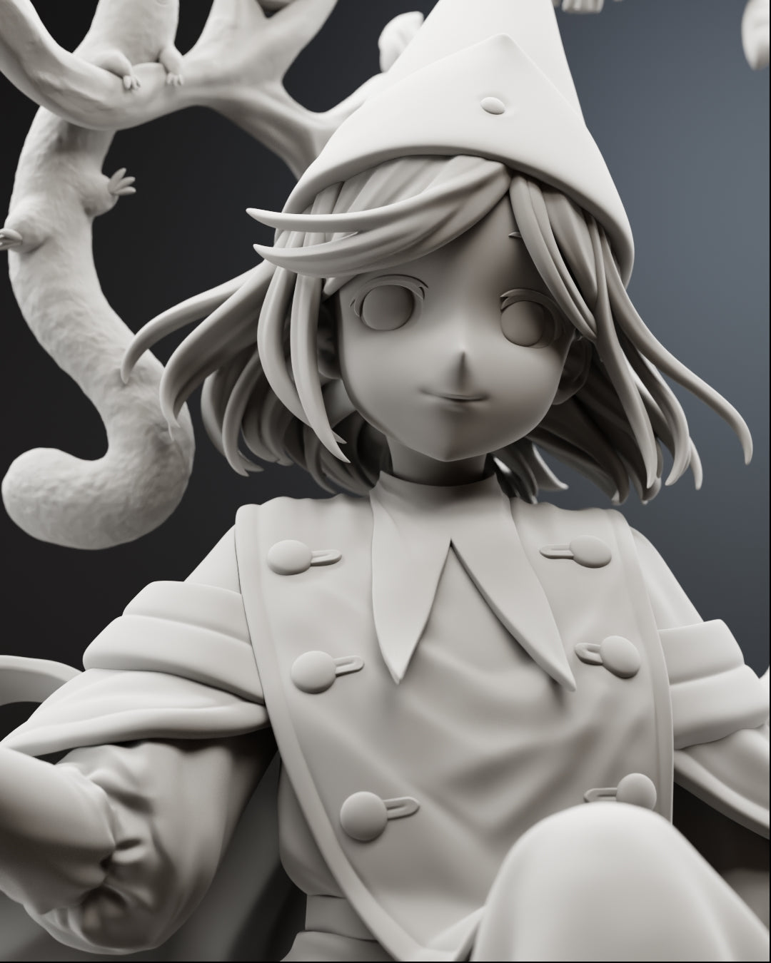 The Atelier Apprentice Statue