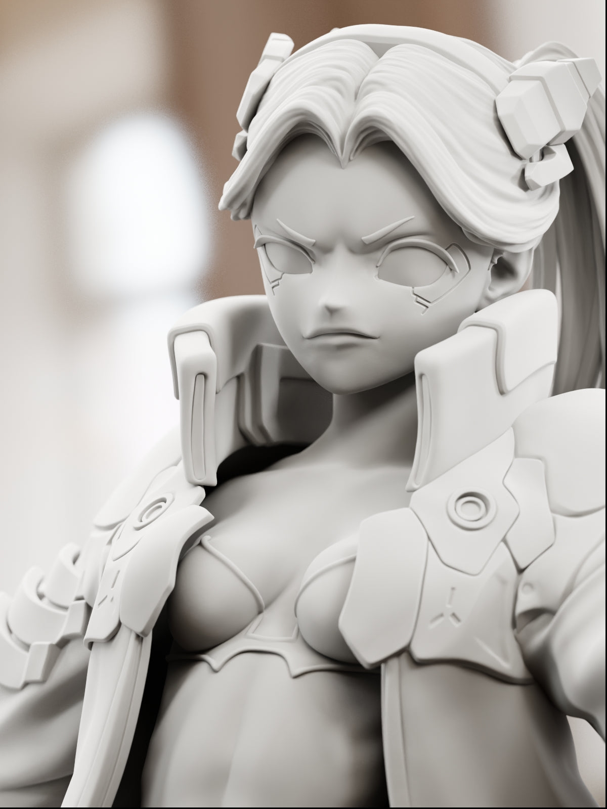 The Loose Cannon | Maximum Detailed 12K 3D printed figure