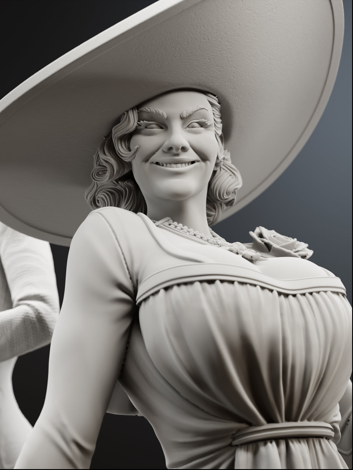 The Blood Matriarch | Maximum Detailed 12K 3D printed figure